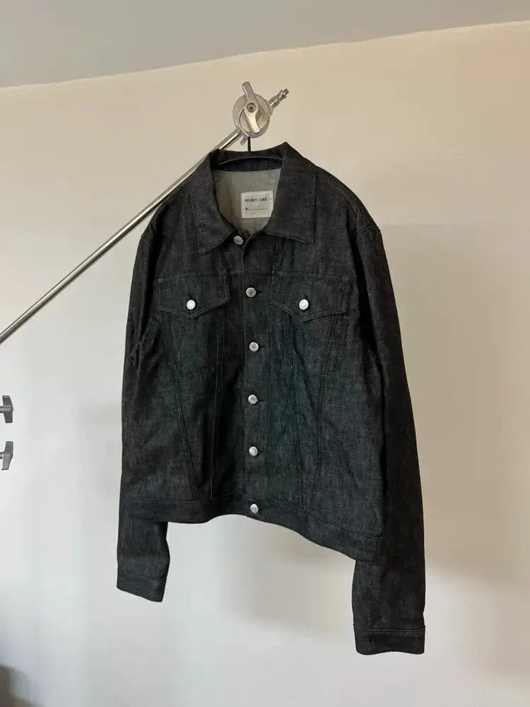 Helmut Lang Sz 50 Helmut Lang Classic Raw Denim Jacket-2505 Size US M / EU 48-50 / 2 - 3 Thumbnail