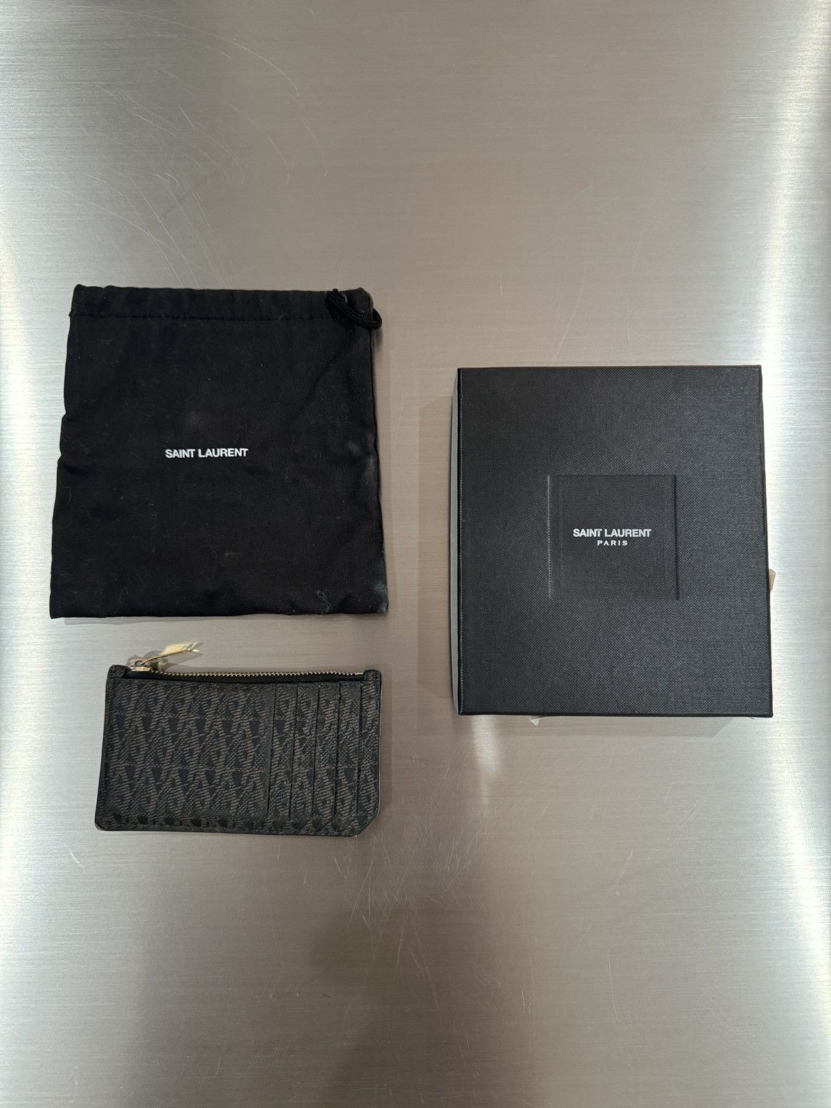 Saint Laurent Paris Saint Laurent Paris ‘Monogram’ Card Holder Size ONE SIZE - 1 Thumbnail