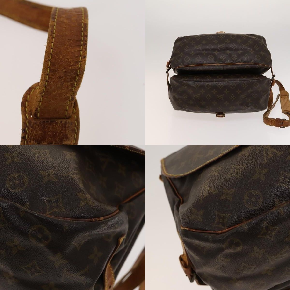 Louis Vuitton LOUIS VUITTON Monogram Saumur 35 Shoulder Bag M42254 Size ONE SIZE - 10 Thumbnail