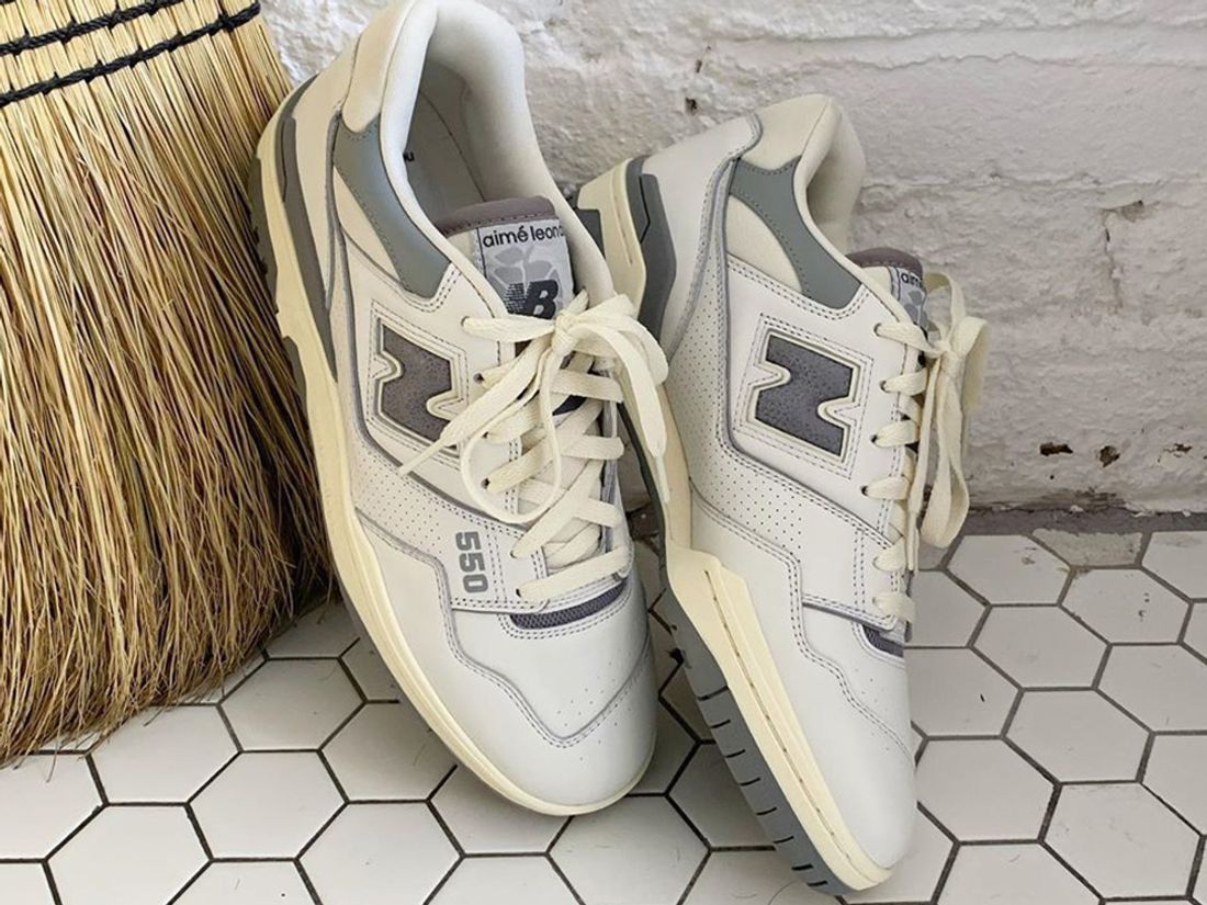 Aime Leon Dore × New Balance ALD New Balance 550 Aime Leon Dore White Grey Size US 9.5 / EU 42-43 - 1 Thumbnail