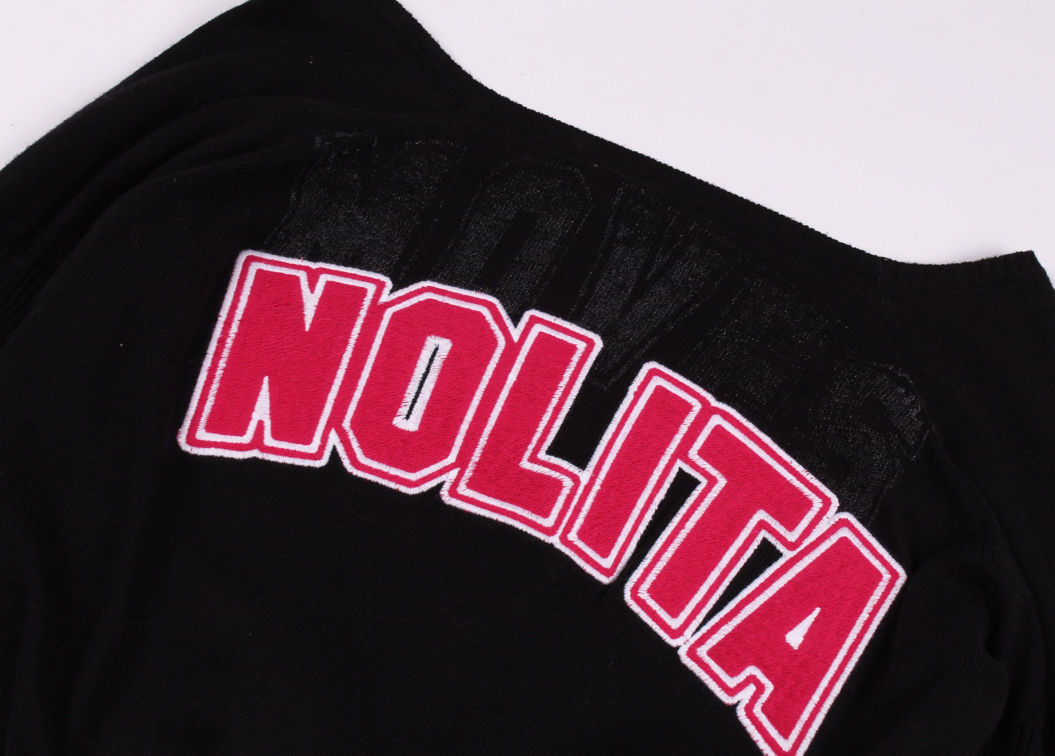 Vintage Nolita North Little Italy Y2K Cropped Wrap Cardigan Size M / US 6-8 / IT 42-44 - 11 Thumbnail