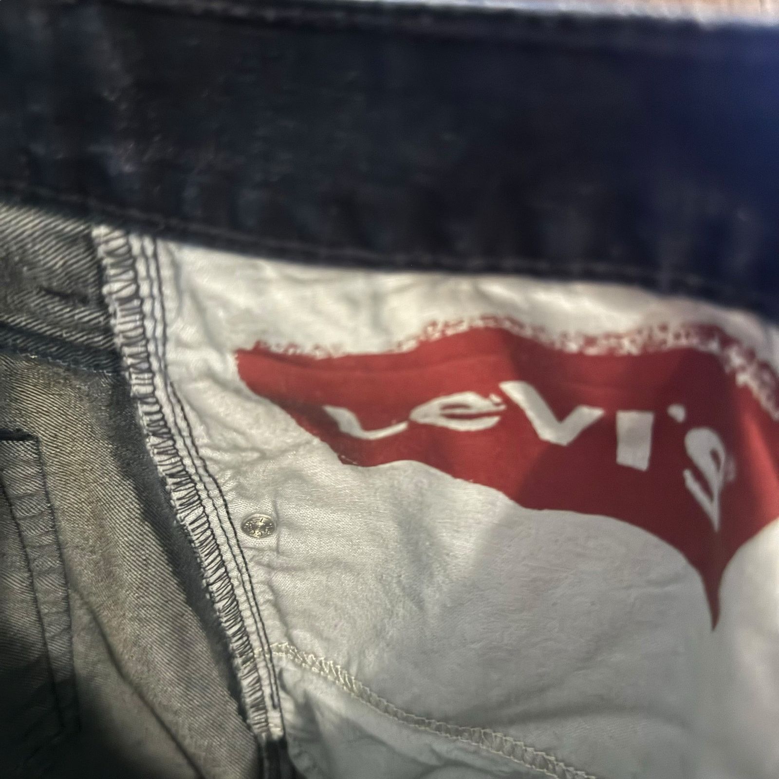 Levi's Vtg 36x32 Levi Strauss 569 Loose Straight Jeans Red Tag Dark Size US 36 / EU 52 - 15 Thumbnail