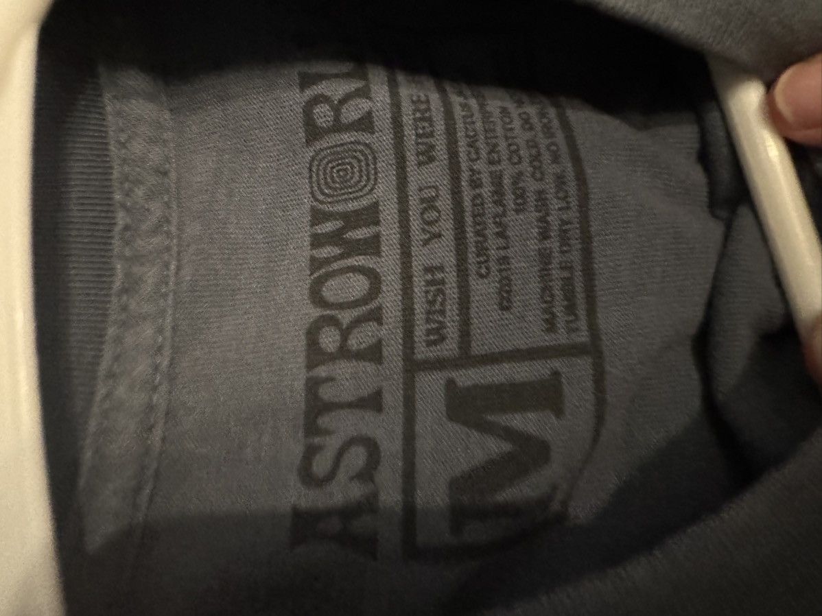 Travis Scott TRAVIS SCOTT ASTROWORLD MANIFESTATION T SHIRT Size US M / EU 48-50 / 2 - 5 Thumbnail