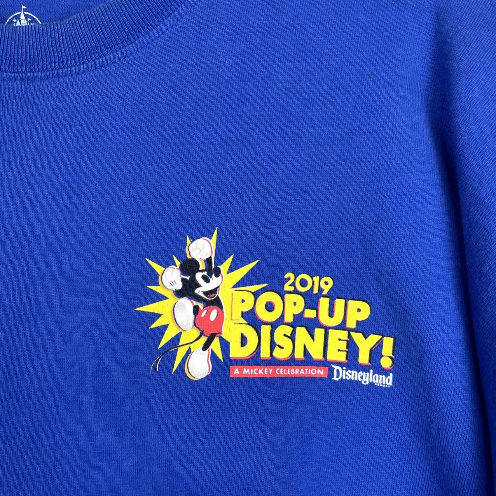 Disney Disney Spirit Jersey Mens Large Blue Shirt Mickey Mouse Disneyland Resort Adult Size US L / EU 52-54 / 3 - 4 Thumbnail