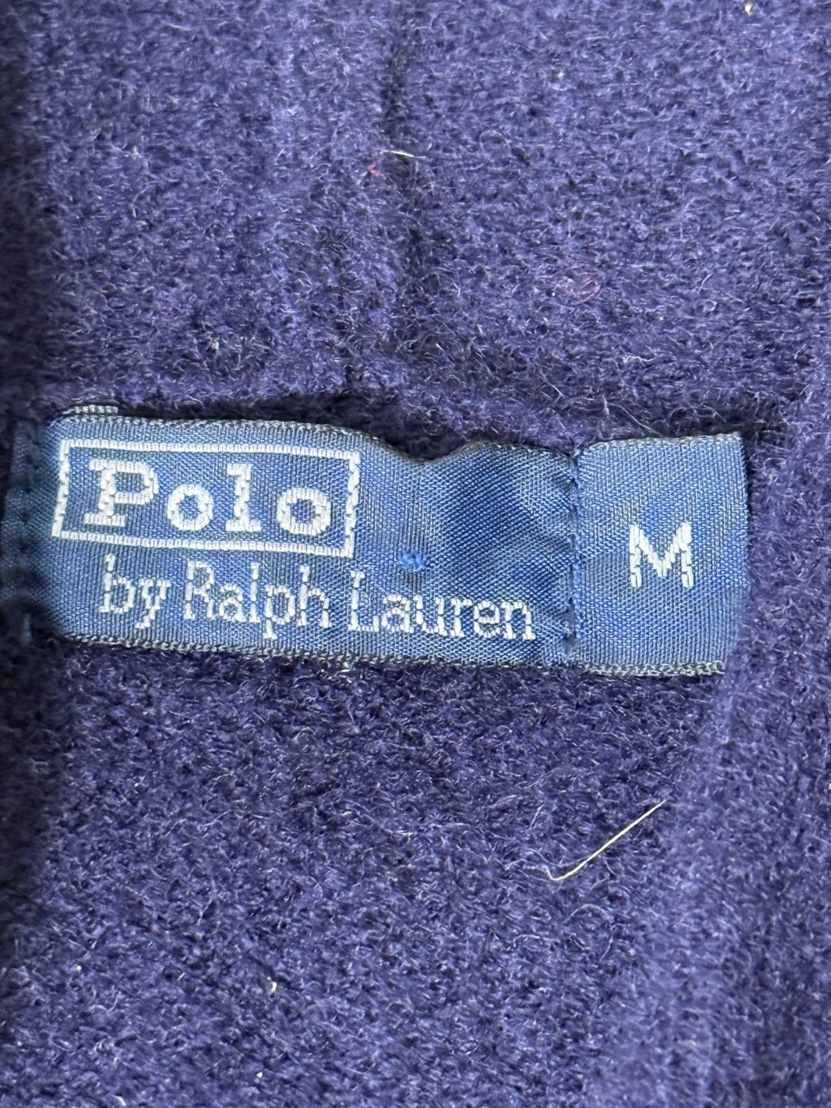 Polo Ralph Lauren Rare Polo Ralph Lauren Navy Merino Wool Hoodie Size M / US 6-8 / IT 42-44 - 7 Thumbnail