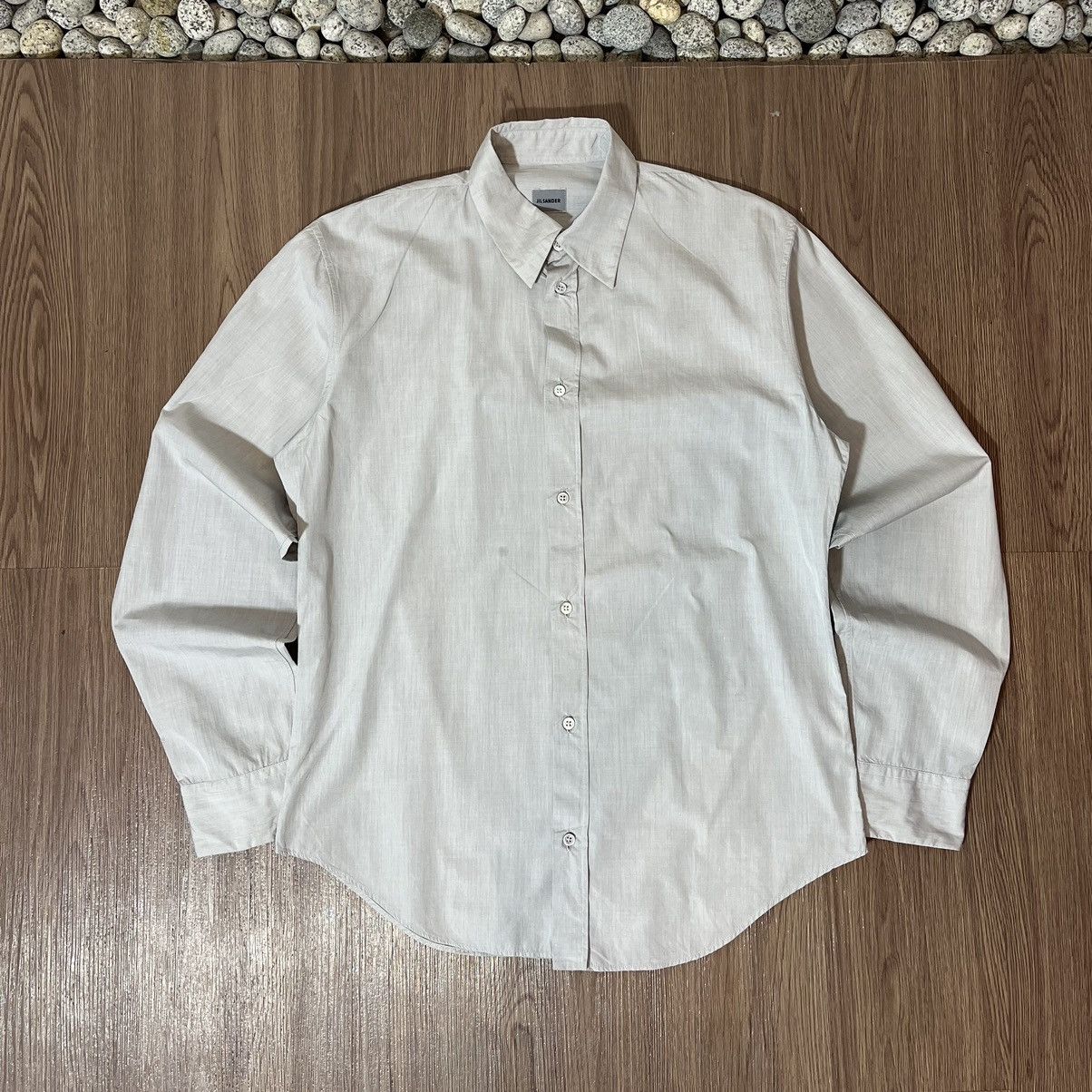 Jil Sander Jil Sander Tailor Made Button Up Shirt Size US M / EU 48-50 / 2 - 1 Thumbnail