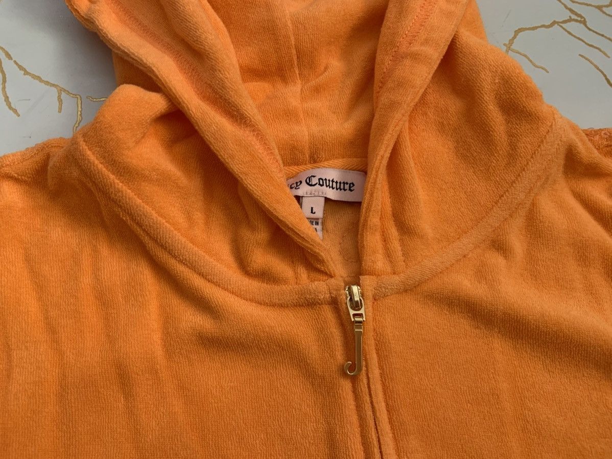 Juicy Couture New Vintage Juicy Couture Velour Full Zip Hoodie Large Size L / US 10 / IT 46 - 3 Thumbnail