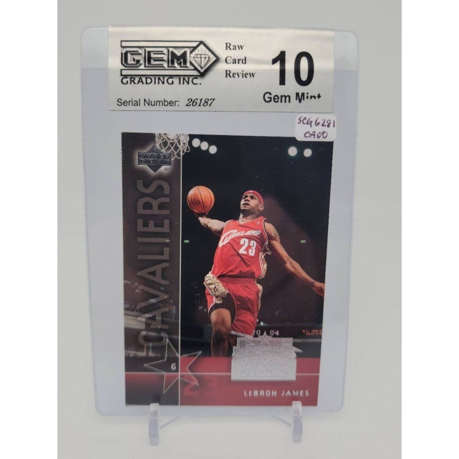 Other 2004 Upper Deck National Baseball Card Day #UD7 LeBron James Size ONE SIZE - 1 Thumbnail