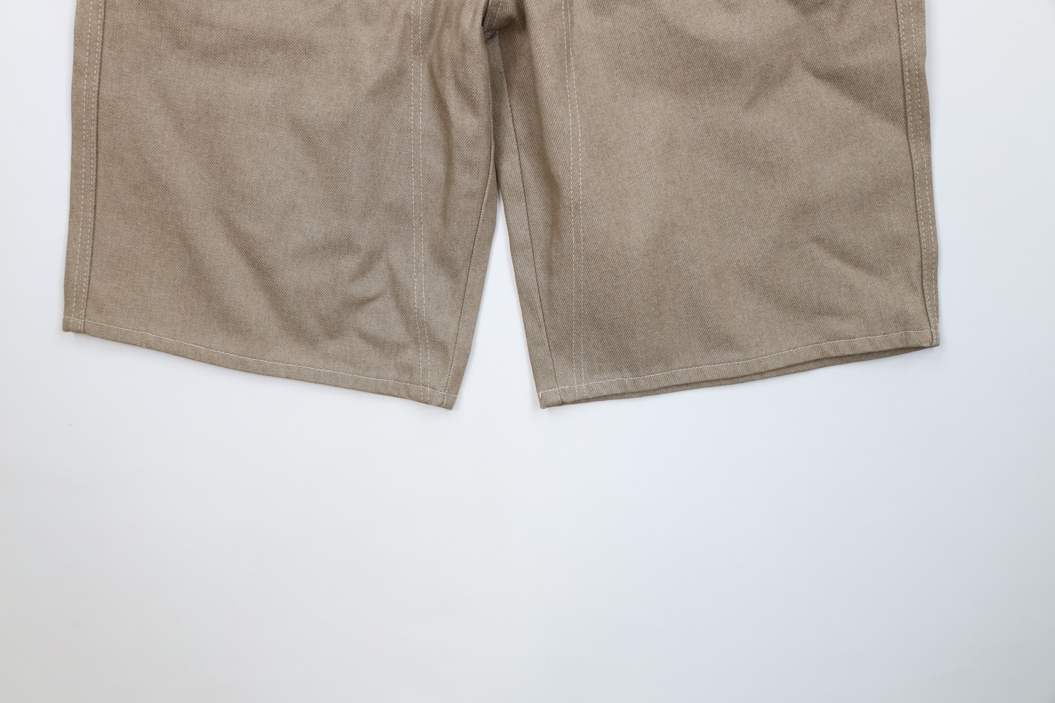 Marithe + Francois Girbaud Deadstock Vintage 90s Marithe Francois Girbaud Denim Shorts Size US 33 - 4 Thumbnail