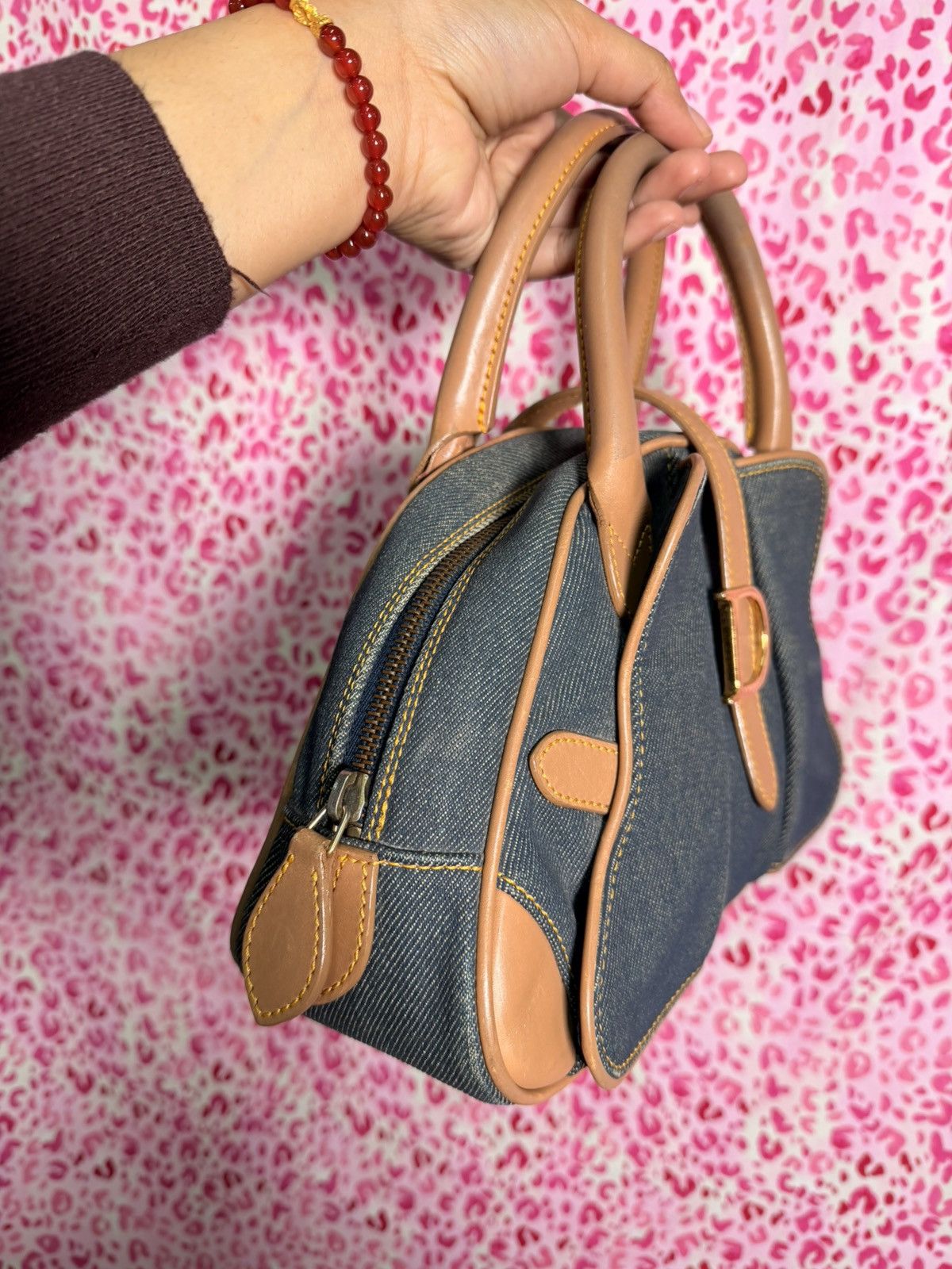 Dior Dior Baby Saddle Bowler Bag Size ONE SIZE - 6 Thumbnail