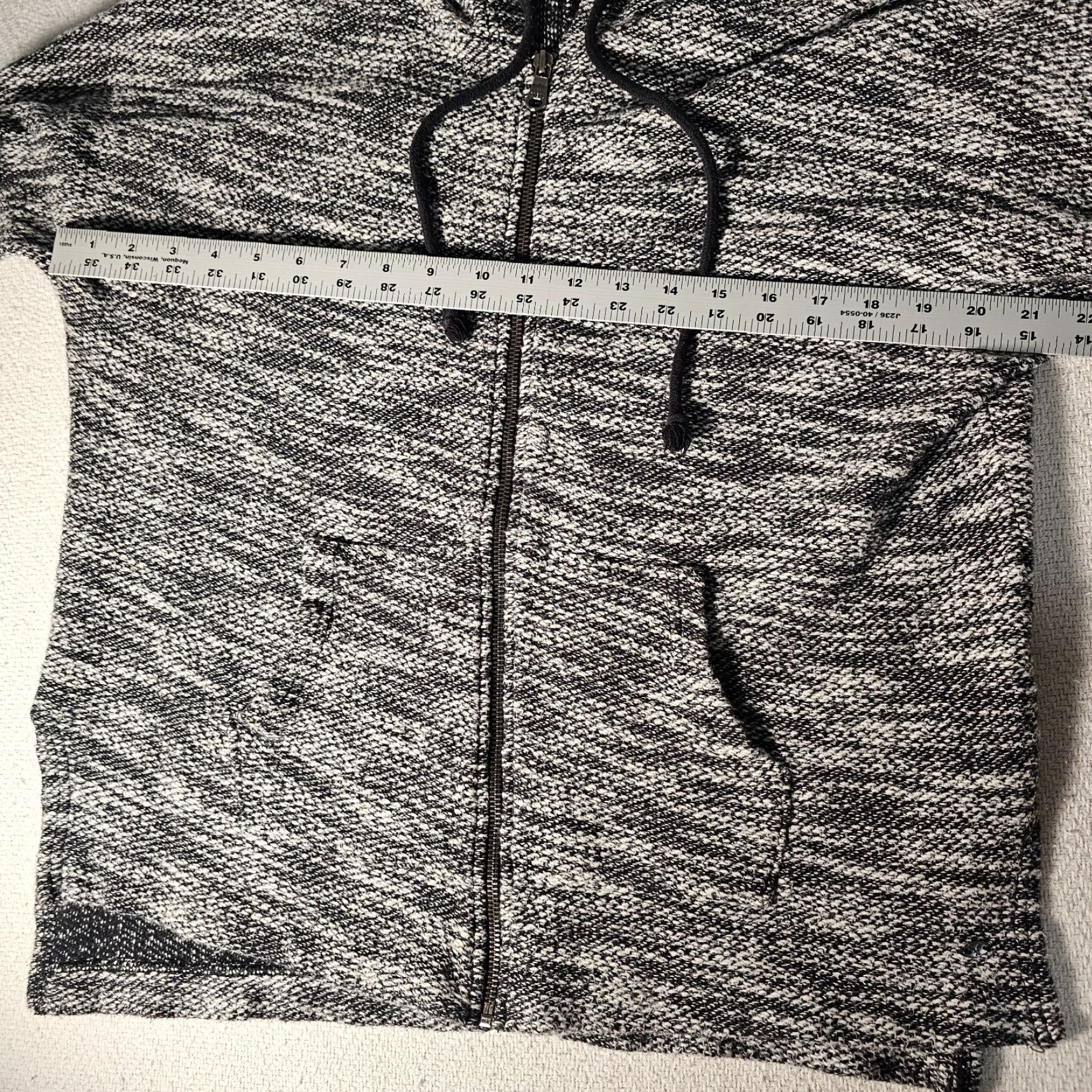 American Eagle Outfitters American Eagle Outfitters Full Zip Hoodie Hooded Sweatshirt Women L Heather Gray Size L / US 10 / IT 46 - 6 Thumbnail