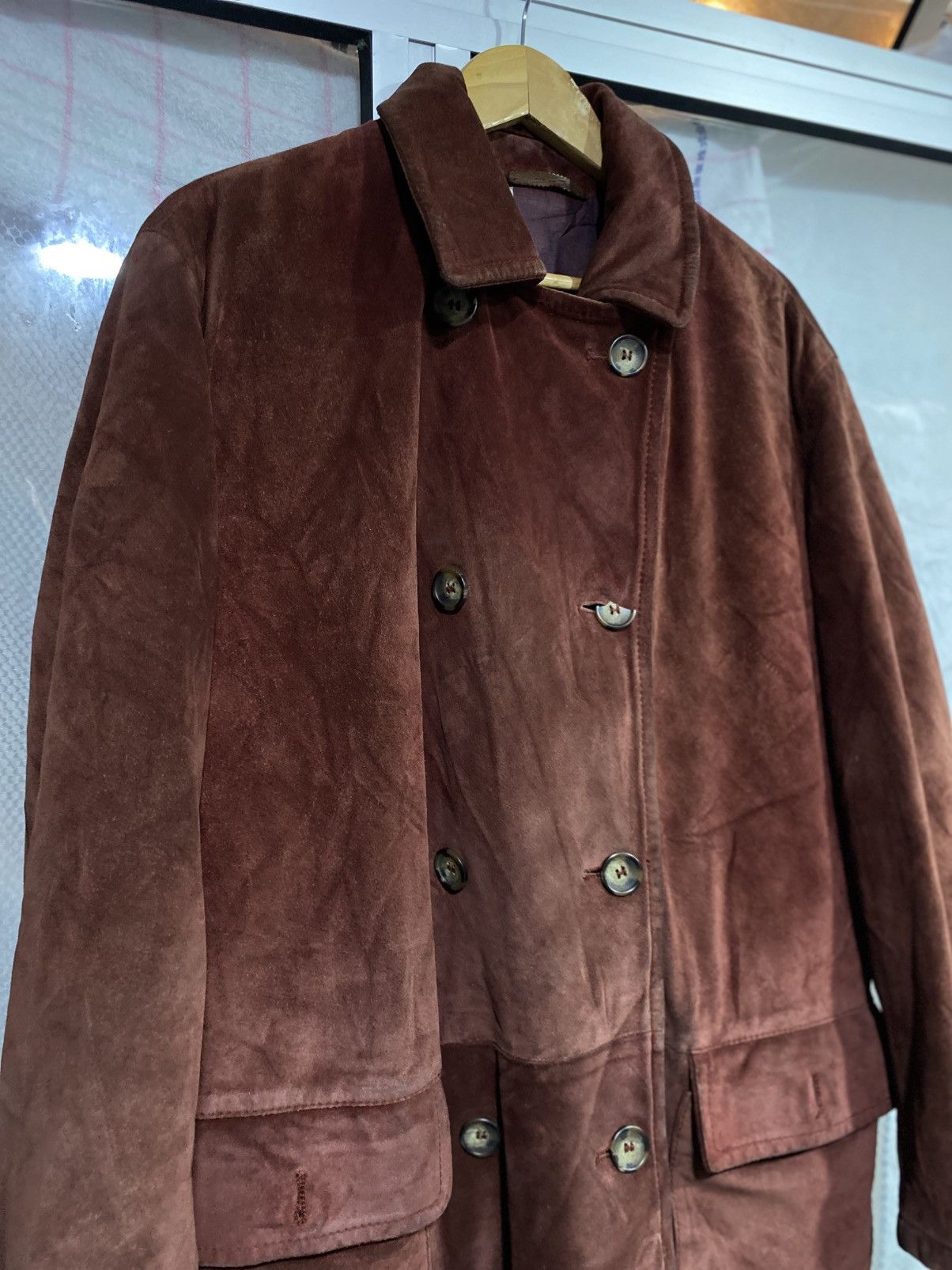 Japanese Brand Vintage 80s Lamatta Suede Jacket Size US L / EU 52-54 / 3 - 6 Thumbnail
