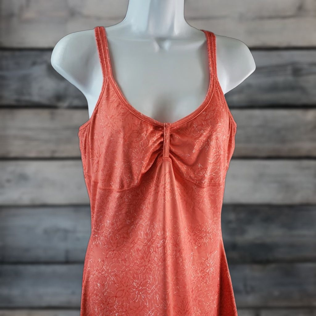 Mountain Hardwear VINTAGE Mountain Hardwear Womens Athletic Dress Sz Small Orange Bra Shelf Strappy Size S / US 4 / IT 40 - 1 Thumbnail