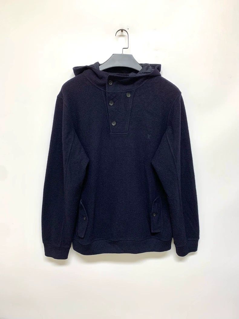 Louis Vuitton Louis Vuitton Dark Blue Hoodie Size US L / EU 52-54 / 3 - 1 Thumbnail