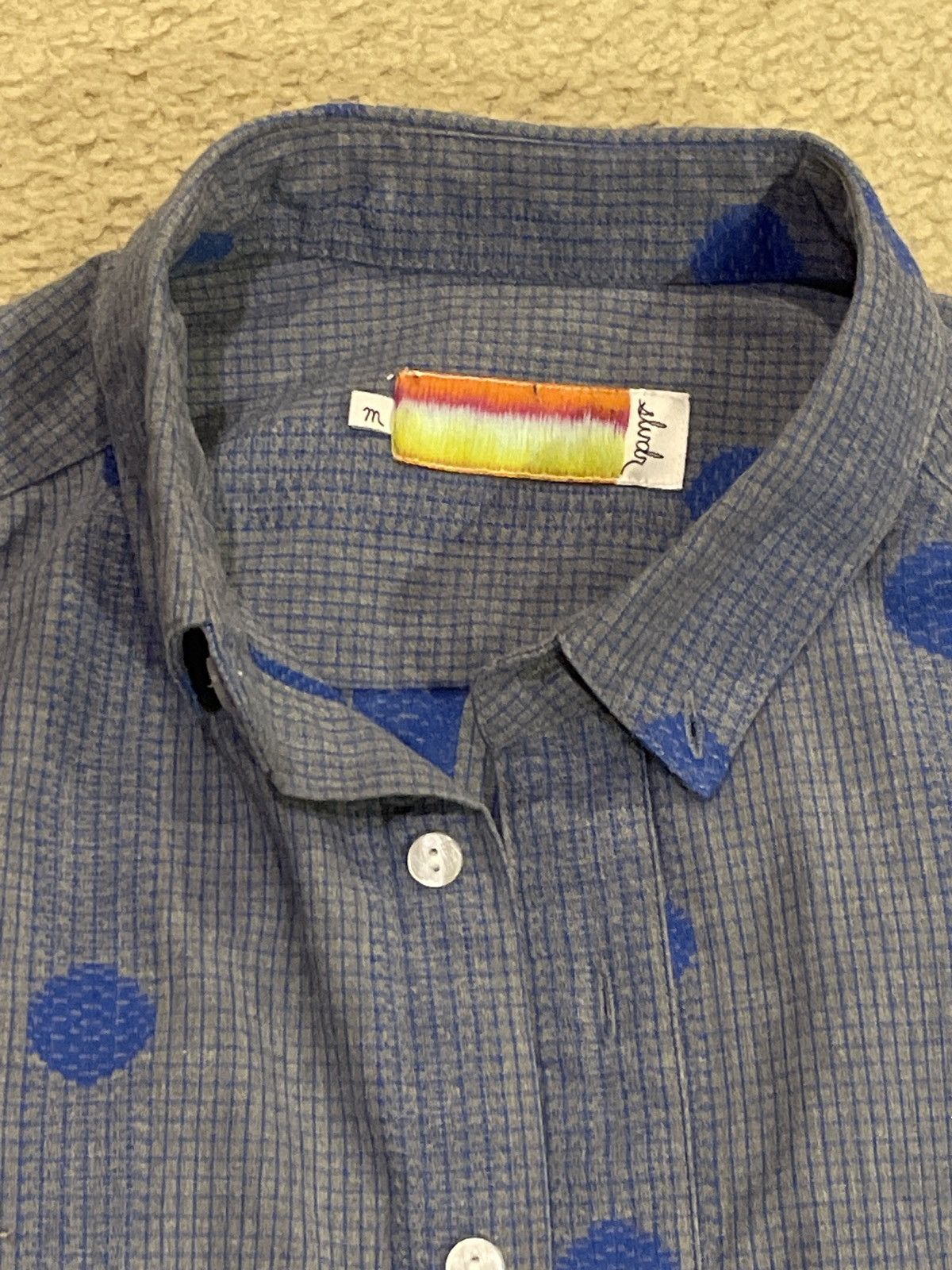 Vintage Vintage Patterned Button-Up Size US M / EU 48-50 / 2 - 2 Thumbnail