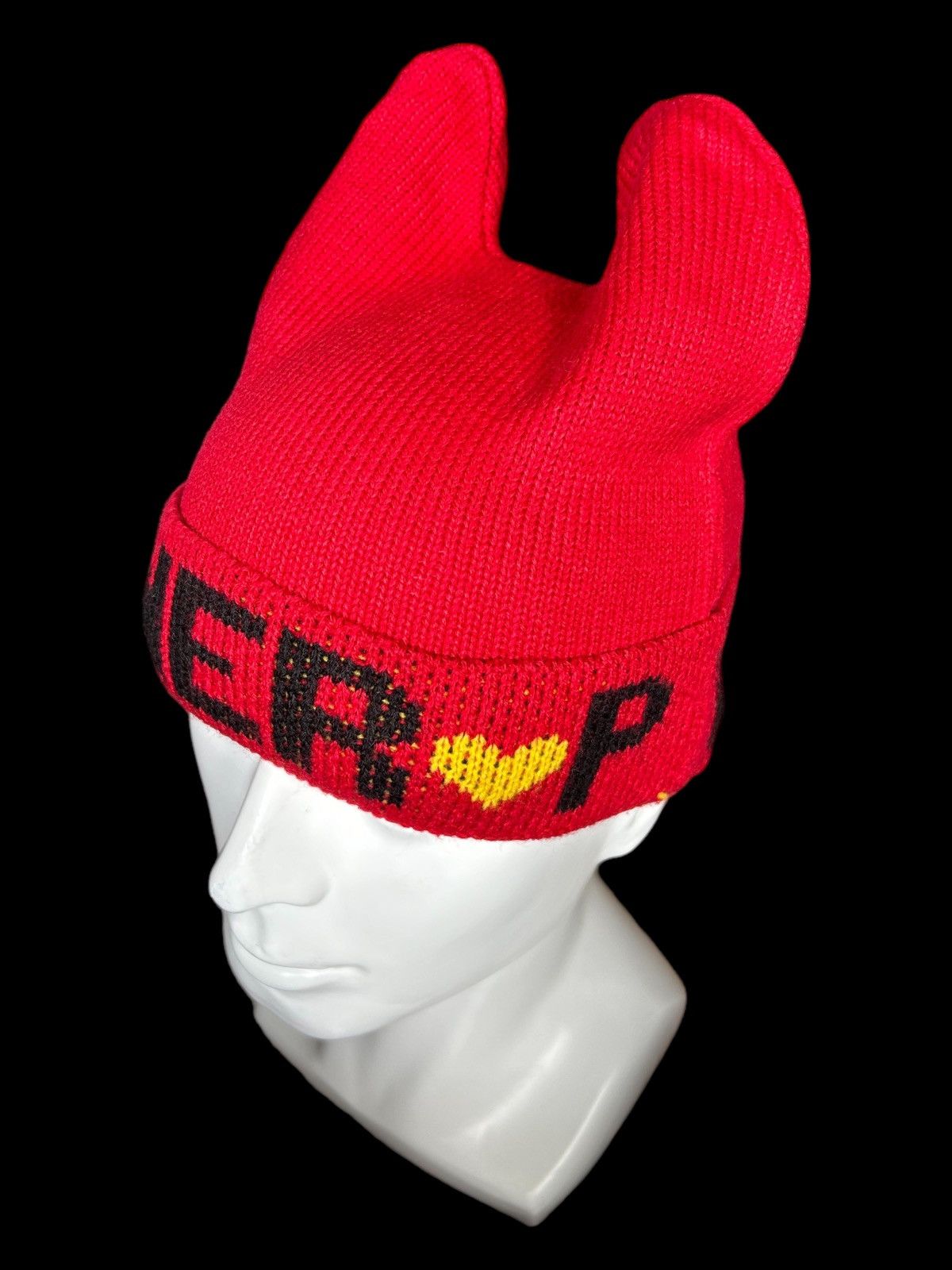 Japanese Brand × Kapital × Vintage DEVIL HORN Japanese Style Beanie Hats Rare 🎌☠️☠️ Size ONE SIZE - 1 Thumbnail