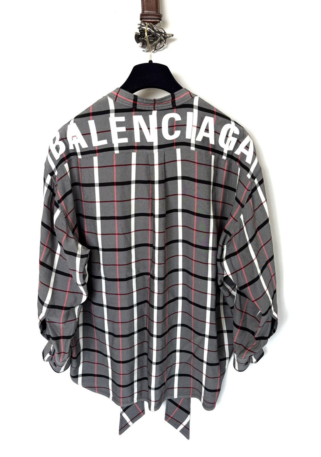 Balenciaga Balenciaga Back Logo Shirt Size US S / EU 44-46 / 1 - 1 Thumbnail