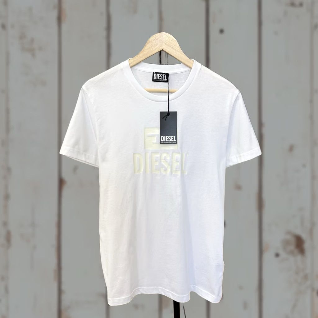 Diesel Diesel T-Shirt For Successful Living Y2K White L Mens Size US L / EU 52-54 / 3 - 1 Thumbnail