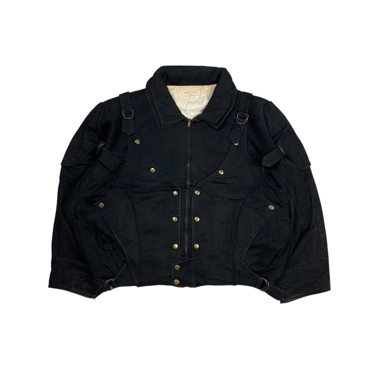 Issey Miyake × Japanese Brand Vintage Monte Viso Utility Hunting Work Jacket Size US L / EU 52-54 / 3 - 1 Thumbnail