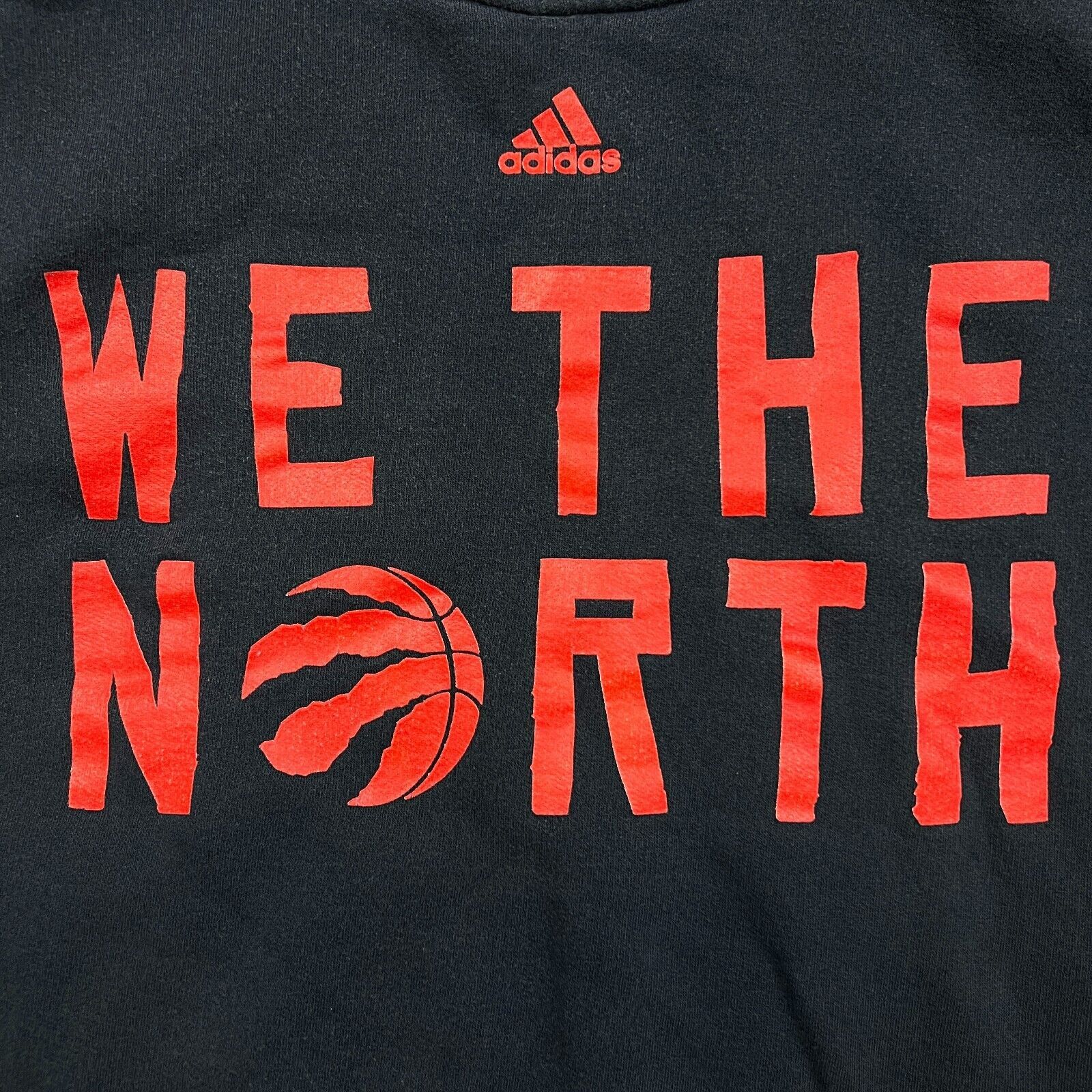 Adidas × NBA × Vintage Adidas Toronto Raptors Hoodie We The North NBA Basketball Size US L / EU 52-54 / 3 - 2 Thumbnail
