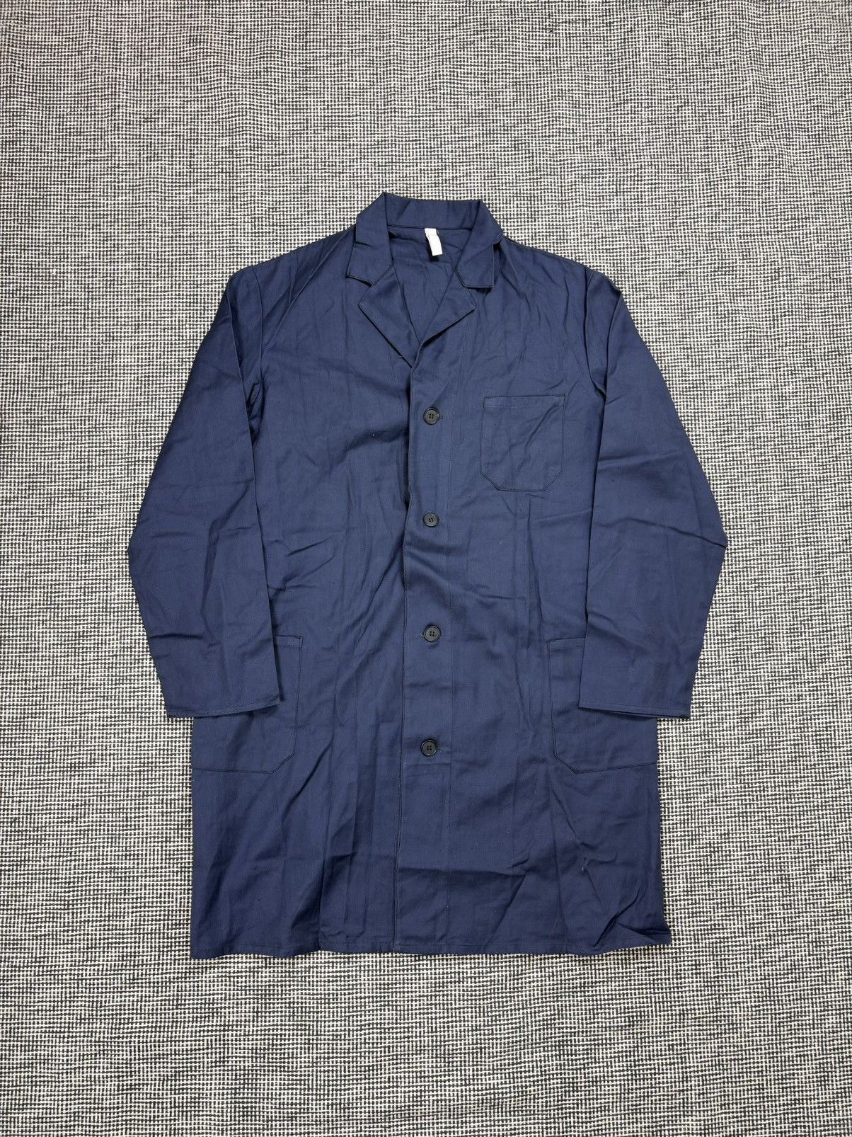 Vintage 60s vintage French chore coat parka long jacket Size US M / EU 48-50 / 2 - 1 Thumbnail