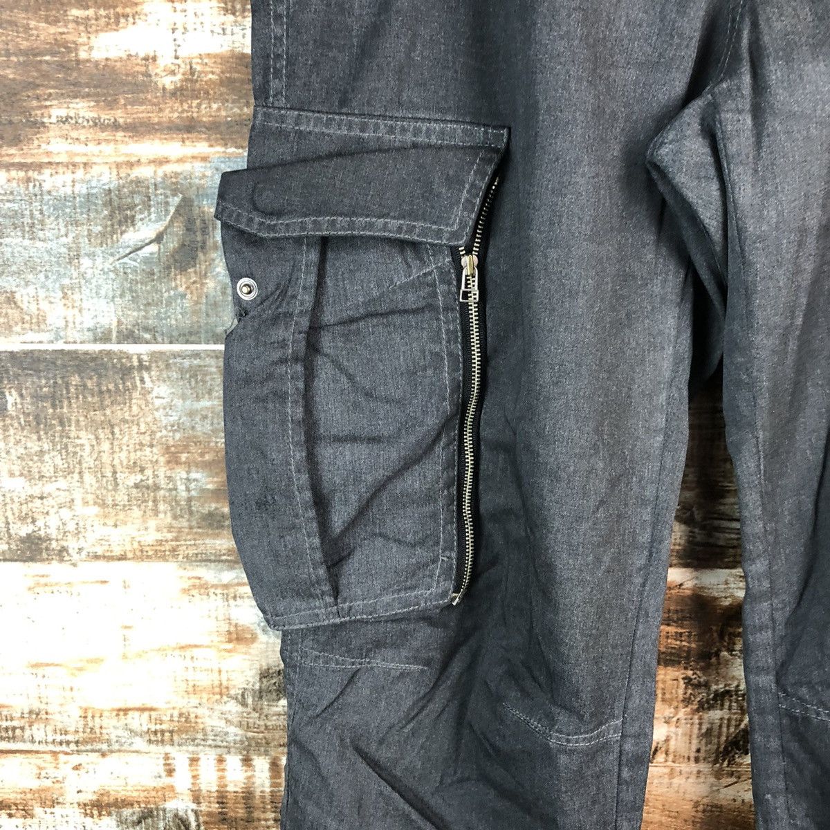 Japanese Brand TK takeo kikuchi jpn utility Cargo Multipocket Pants #A2522 Size US 30 / EU 46 - 9 Thumbnail