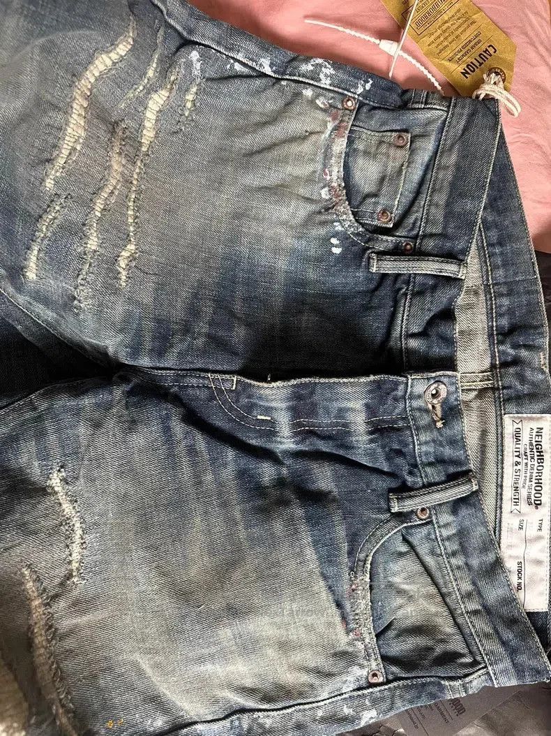 Neighborhood Neighborhood 16ss Narrow M Denim Jeans. Size US 27 - 4 Thumbnail