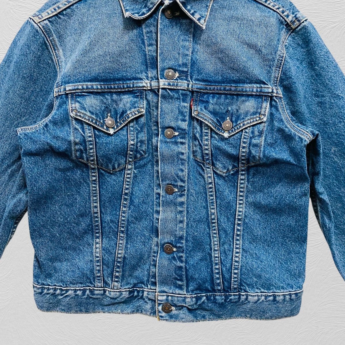 Levi's Vintage 90s Levis trucker jacket denim Size US M / EU 48-50 / 2 - 4 Thumbnail