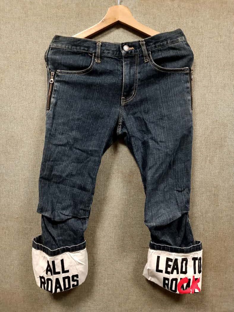 image of Ppfm All Roads Lead To Rock Jeans, Men's (Size 32)