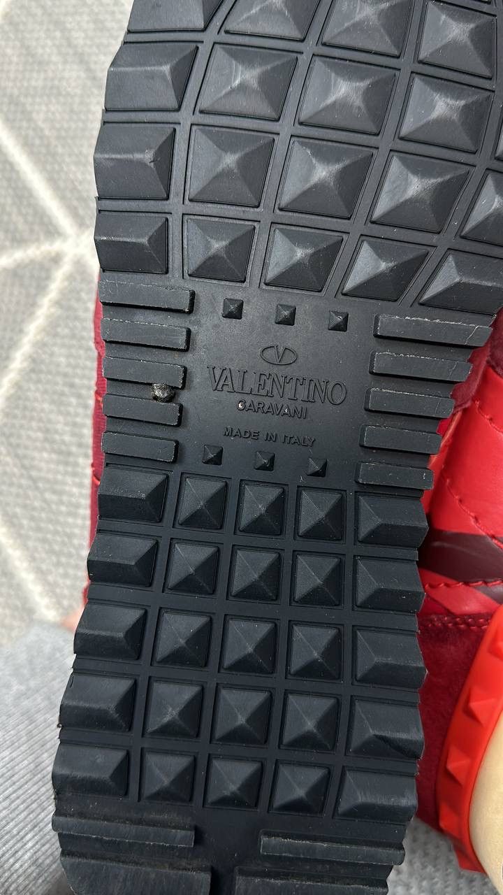 Valentino Valentino rockruners sneakers mens red size 43 Size US 9.5 / EU 42-43 - 7 Thumbnail