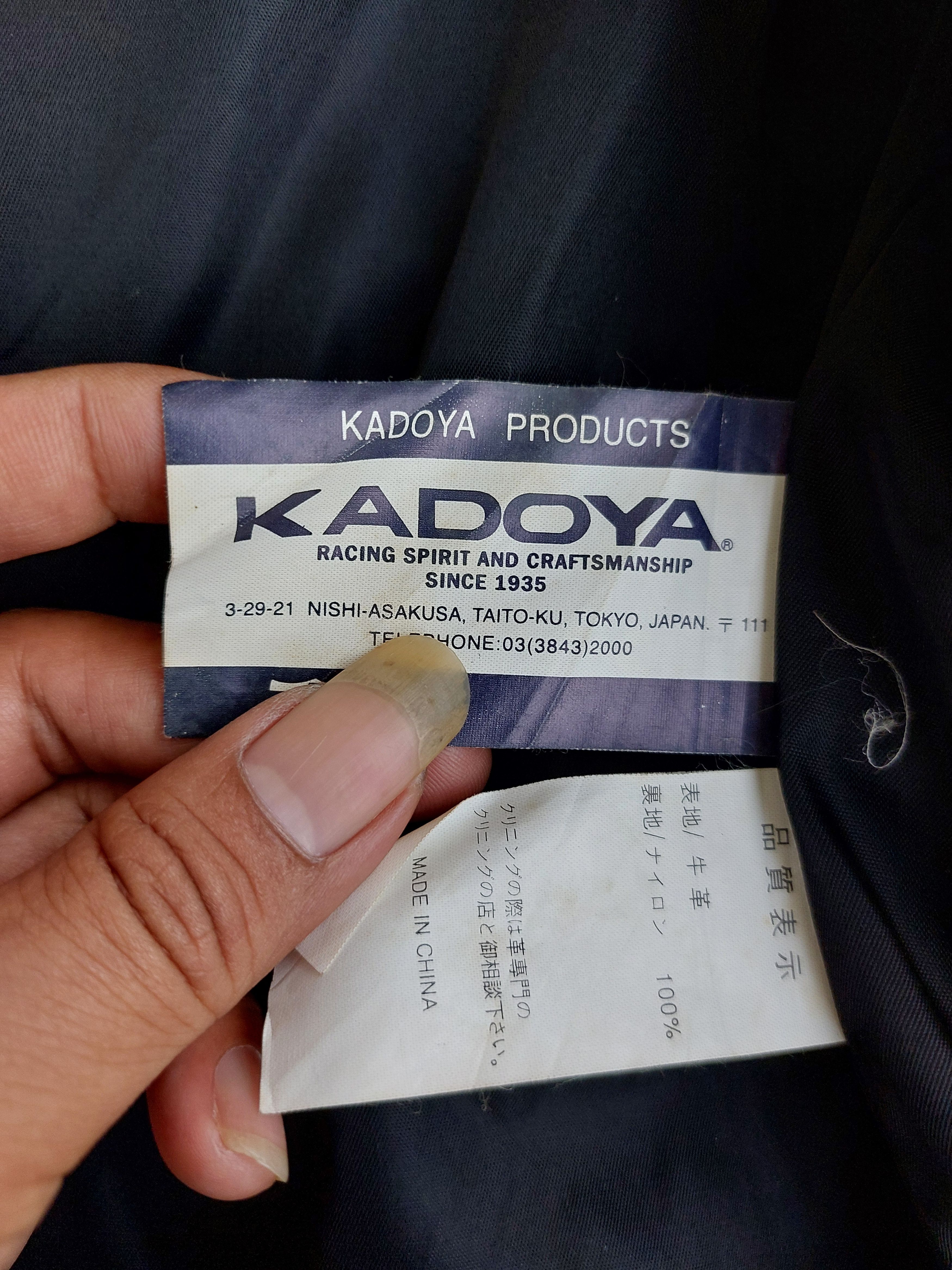 Kadoya Kadoya Caferacer Single Rider Leather Jacket Size US M / EU 48-50 / 2 - 14 Thumbnail