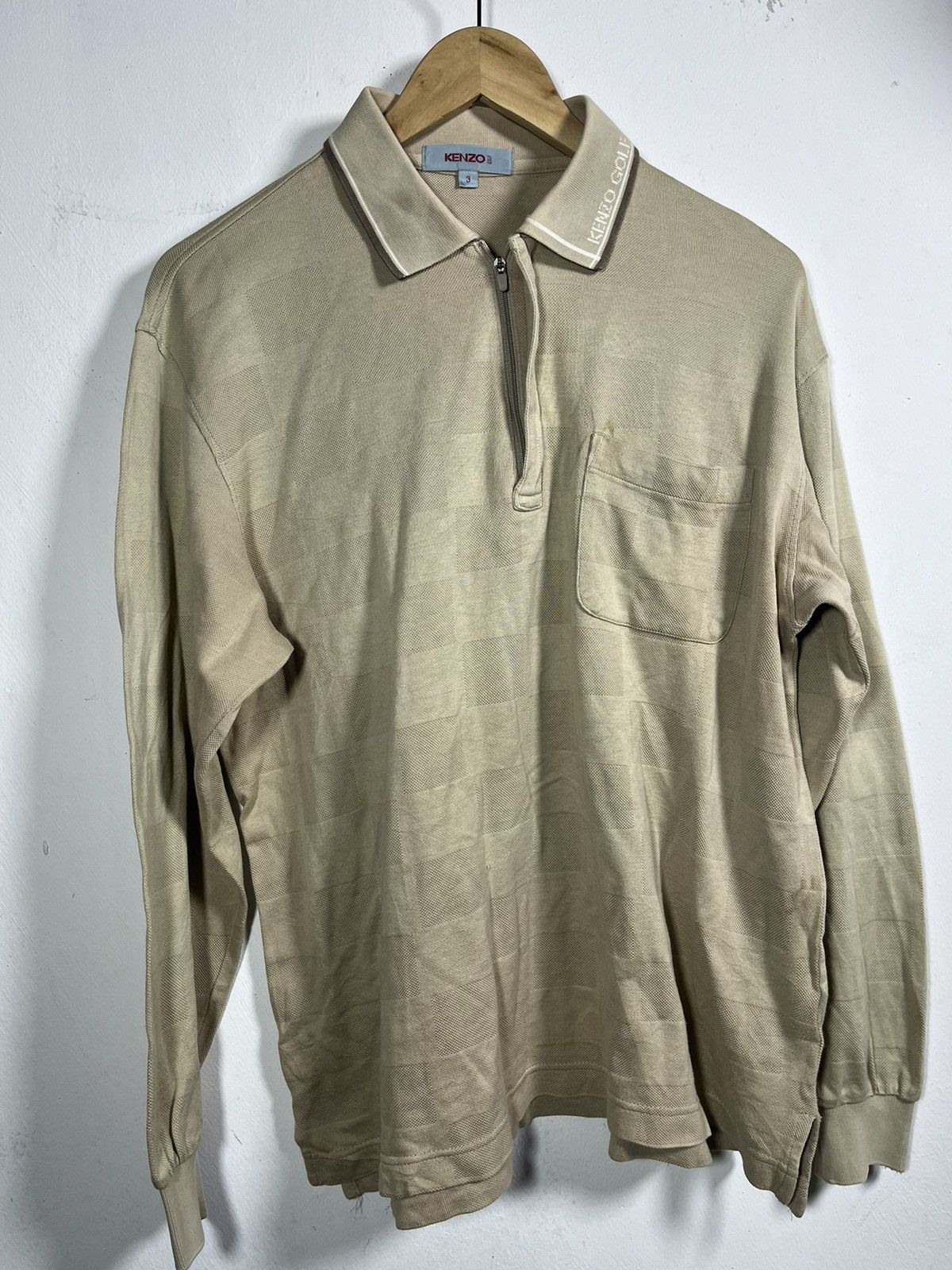 Japanese Brand × Kangol × Vintage Vintage Half zipper Kangol Golf Size US M / EU 48-50 / 2 - 2 Thumbnail