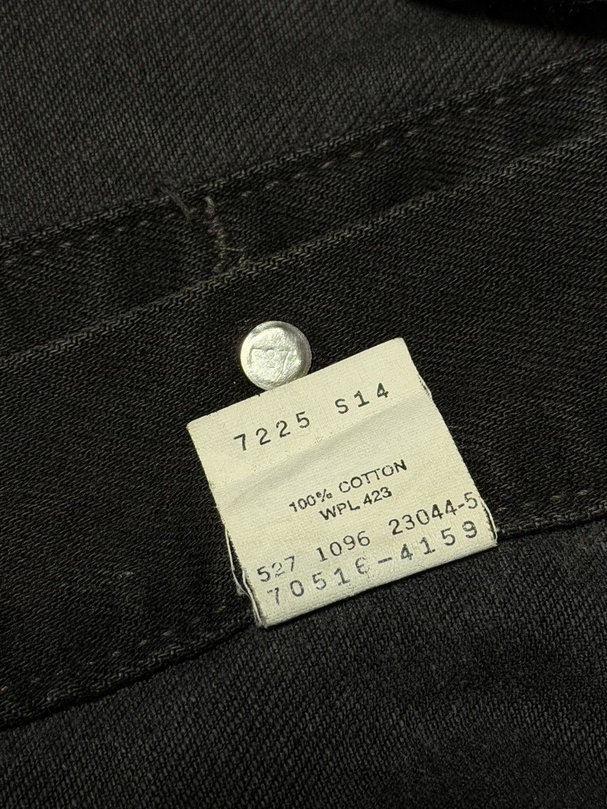 Levi's Vinatge 80s Levis Patched Washed Denim Jacket Acne Hedi Raf Size US L / EU 52-54 / 3 - 18 Thumbnail