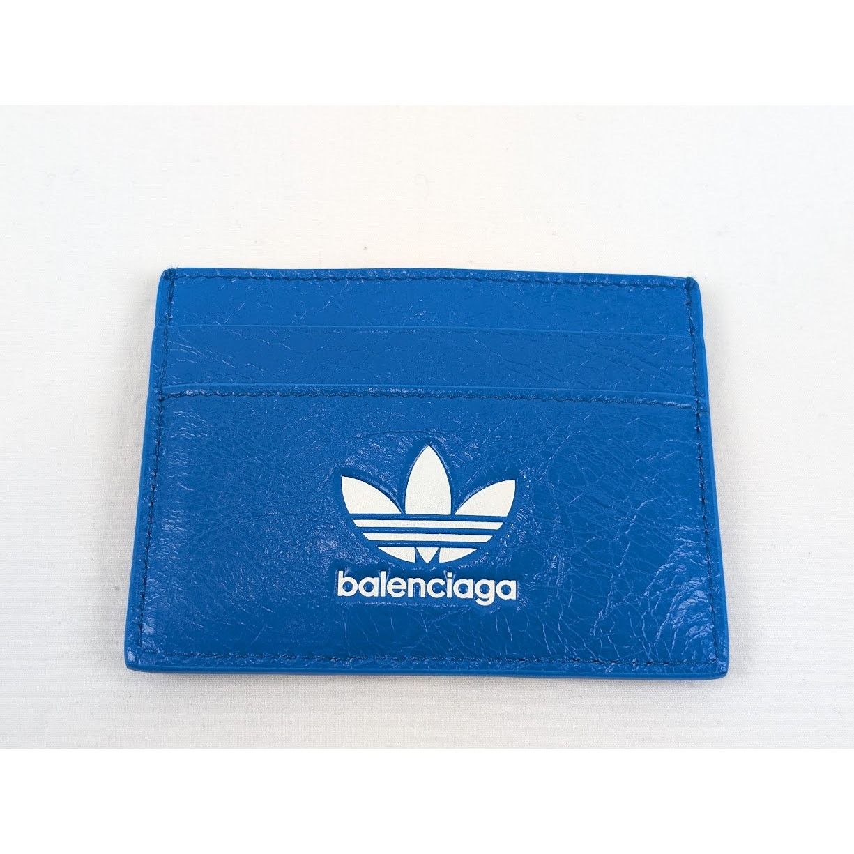 Adidas × Balenciaga o1rshd1 Q:2 / Size: OS / Arena Lamb Card Holder Blue/White Size ONE SIZE - 2 Thumbnail
