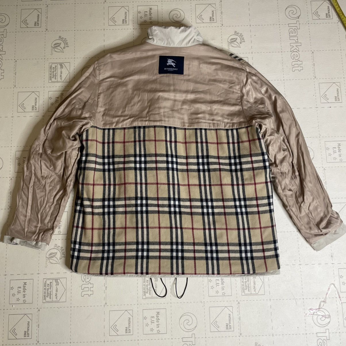 Burberry burberry london coat jacket nova check BEIGE cotton MENS Size US XL / EU 56 / 4 - 5 Thumbnail