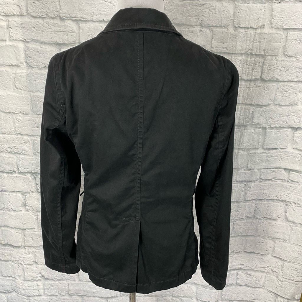 Gap Gap women 6 button front black collared blazer w/pockets Size M / US 6-8 / IT 42-44 - 8 Thumbnail