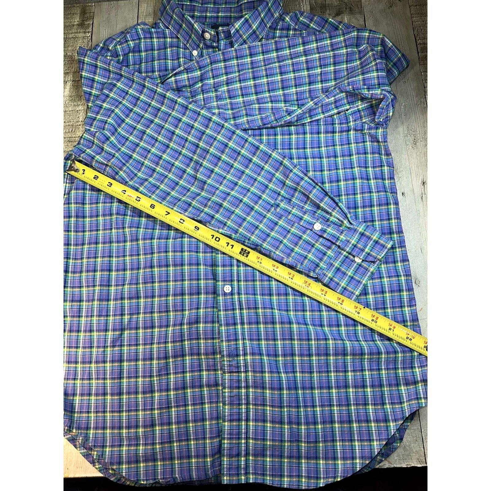 Ralph Lauren Ralph Lauren Button-Down XL Shirt Multicolor Plaid Long Sleeve Button-Up Size US XL / EU 56 / 4 - 5 Thumbnail