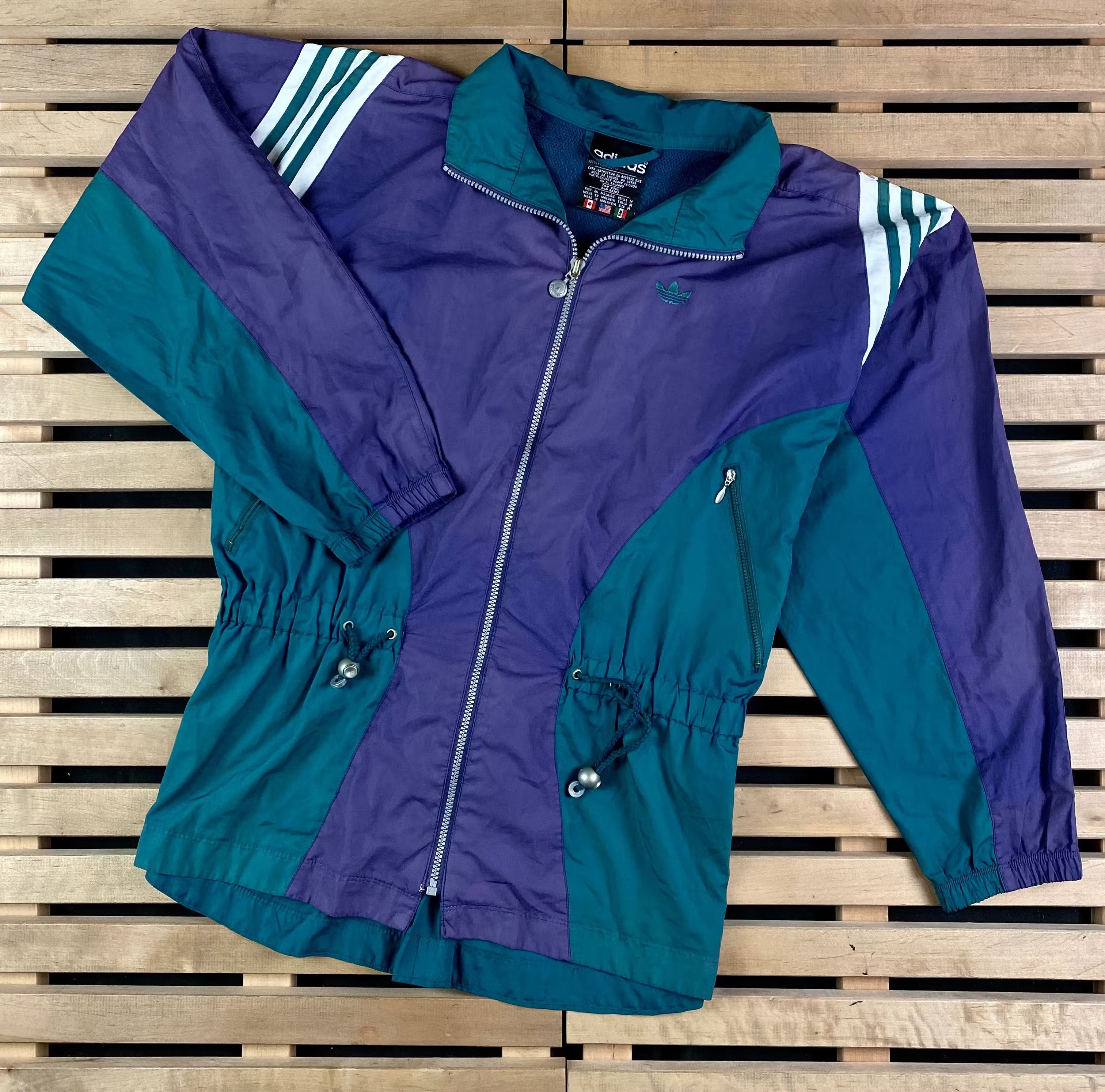 Adidas × Vintage Mens Bomber Jacket Adidas Vintage Size M Size US M / EU 48-50 / 2 - 1 Thumbnail