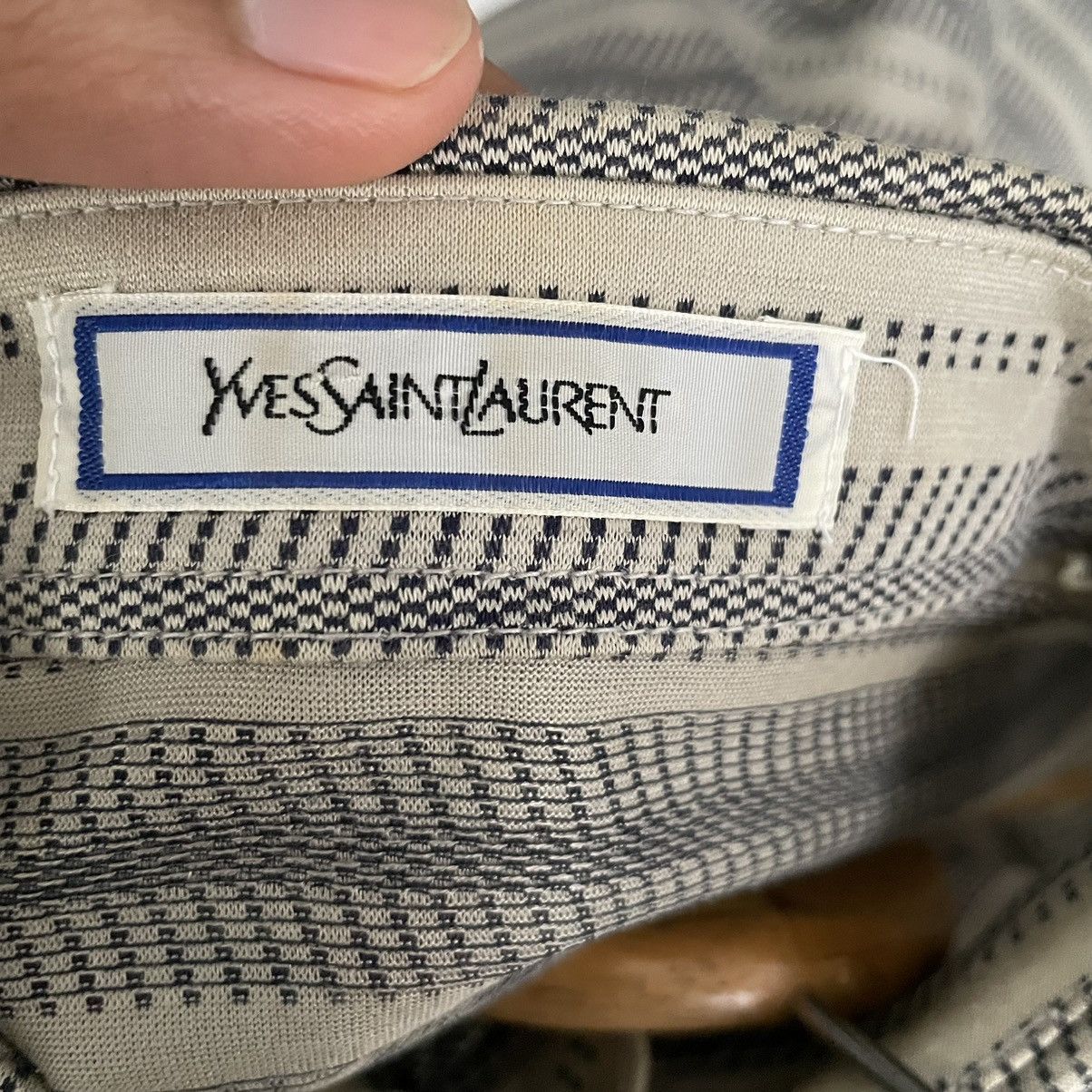 Yves Saint Laurent Vintage YSL Stripes Polo T Shirt Size US M / EU 48-50 / 2 - 4 Thumbnail