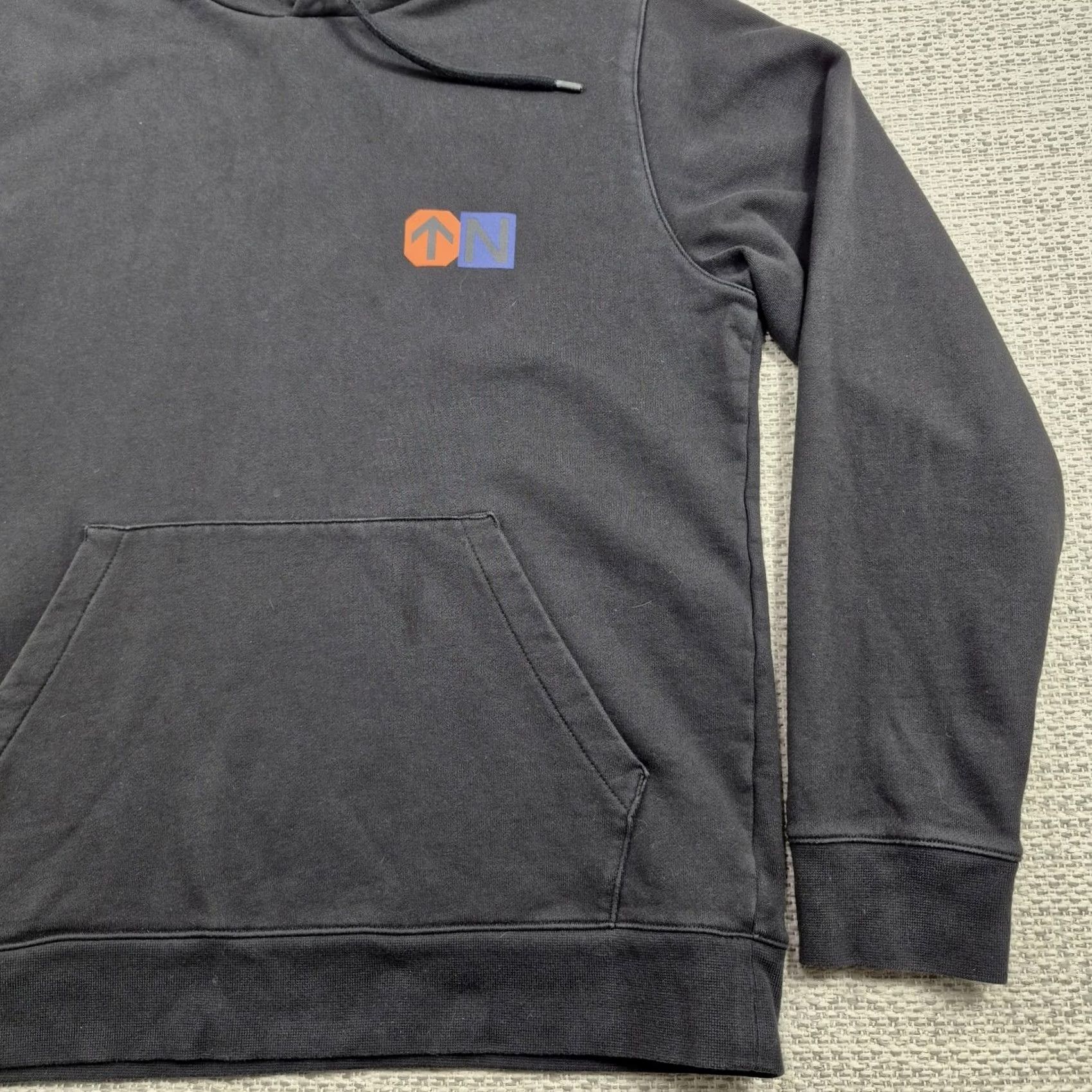Norse Projects Norse Projects Hoodie Mens Medium Charcoal Gray Pullover 90s Hiking Sign Graphic Size US M / EU 48-50 / 2 - 2 Thumbnail