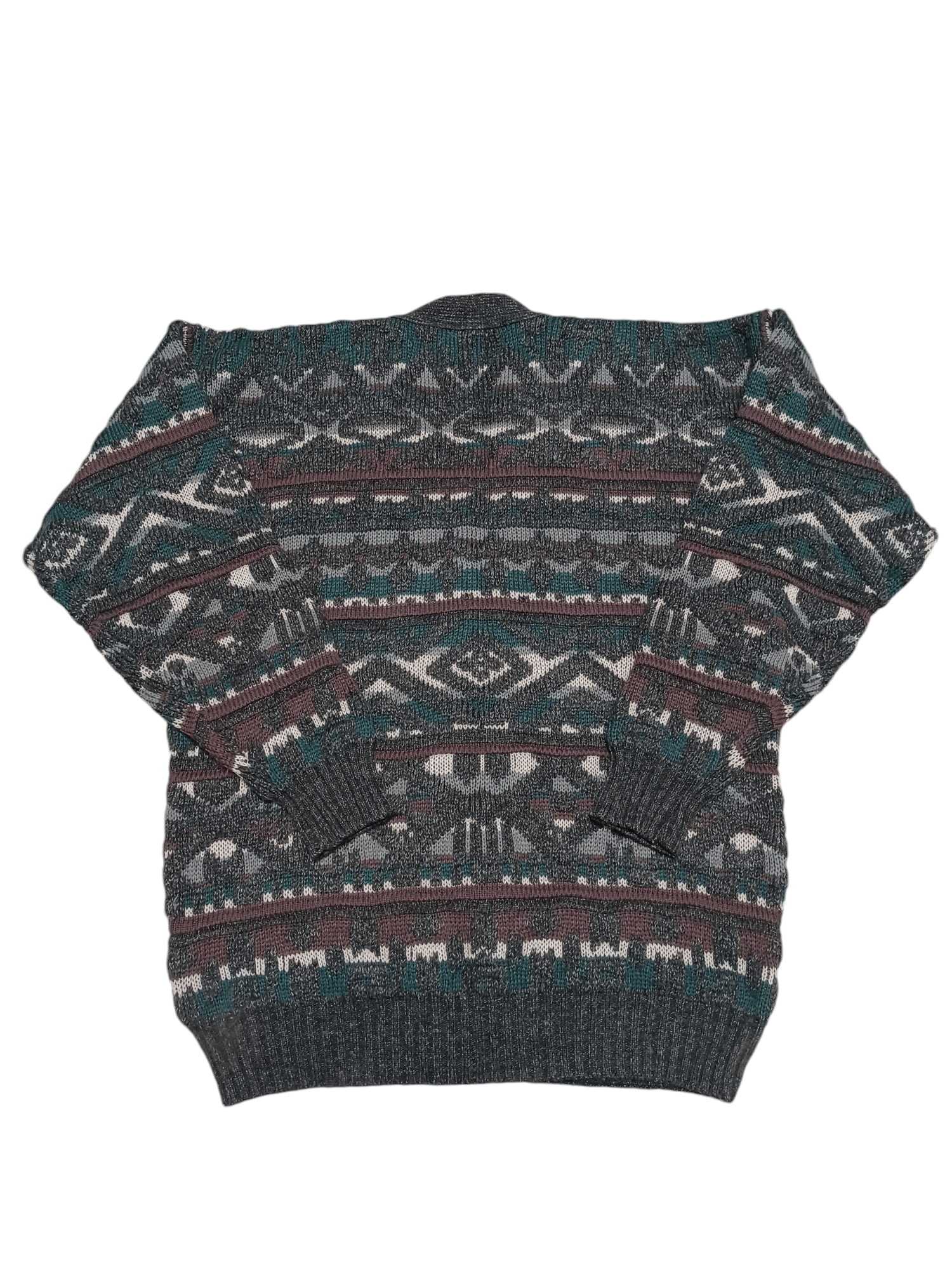 Burton 90S VINTAGE CARDIGAN BURTON COOGI STYLE MADE IN UK Size US M / EU 48-50 / 2 - 2 Thumbnail
