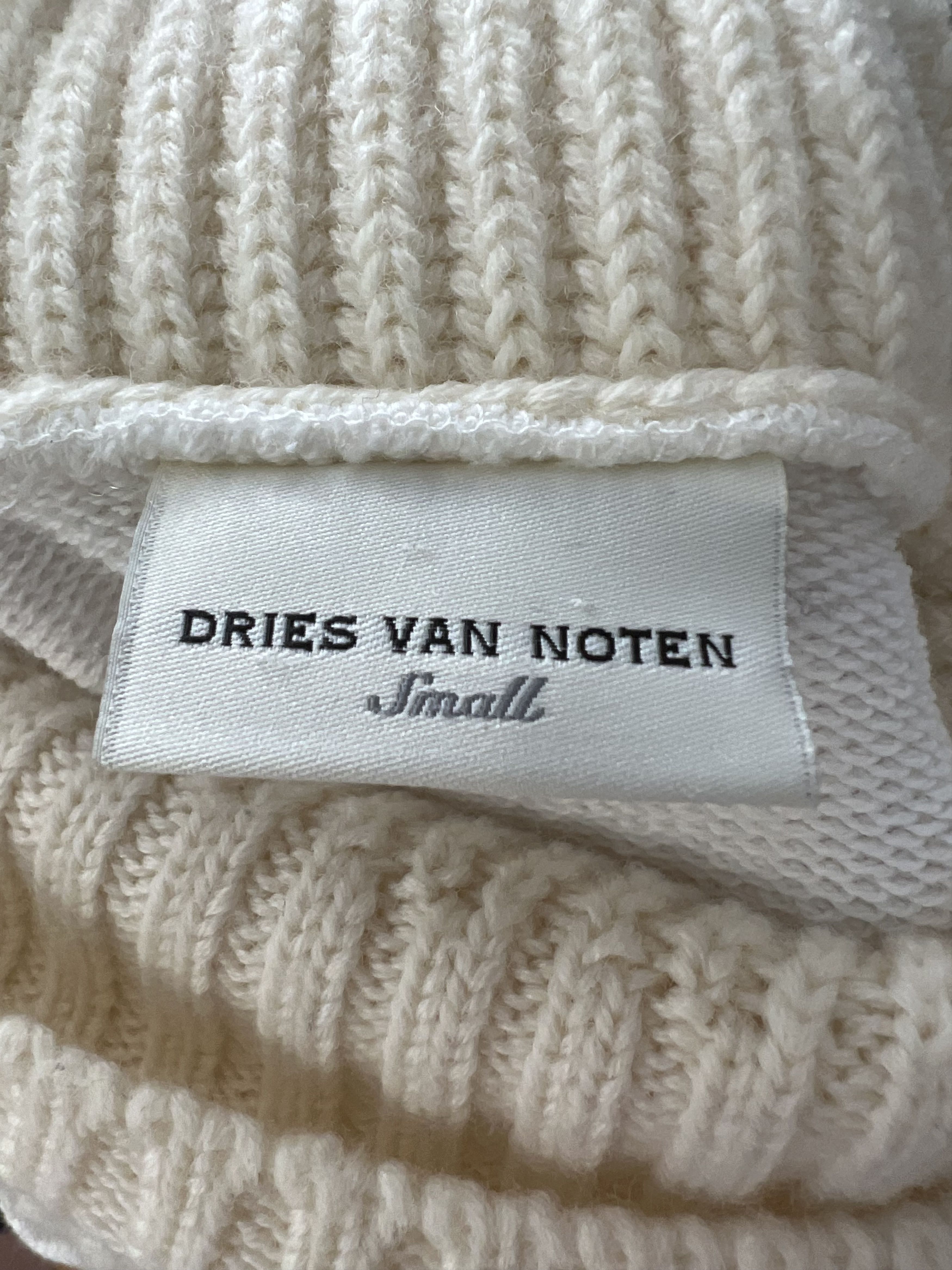 Dries Van Noten Wool Turtleneck Hoodie Size US S / EU 44-46 / 1 - 5 Thumbnail