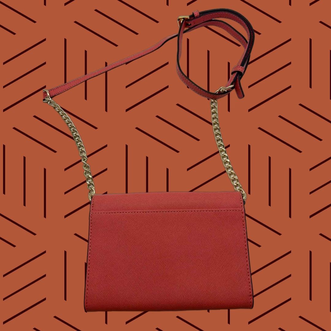 Vintage Pre-Owned Michael Kors Orange Crossbody, Women's