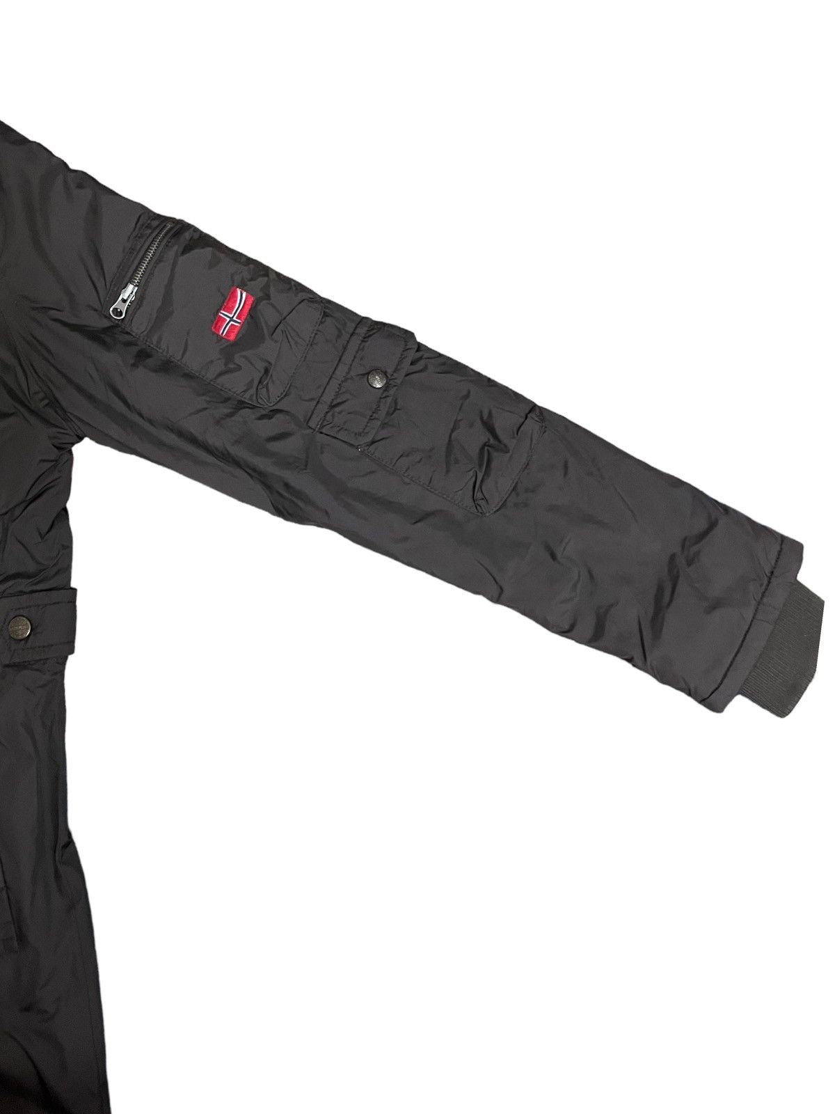 Napapijri × Seditionaries Vintage Brown Napapijri Parka Long Winter Jacket Size M / US 6-8 / IT 42-44 - 4 Thumbnail