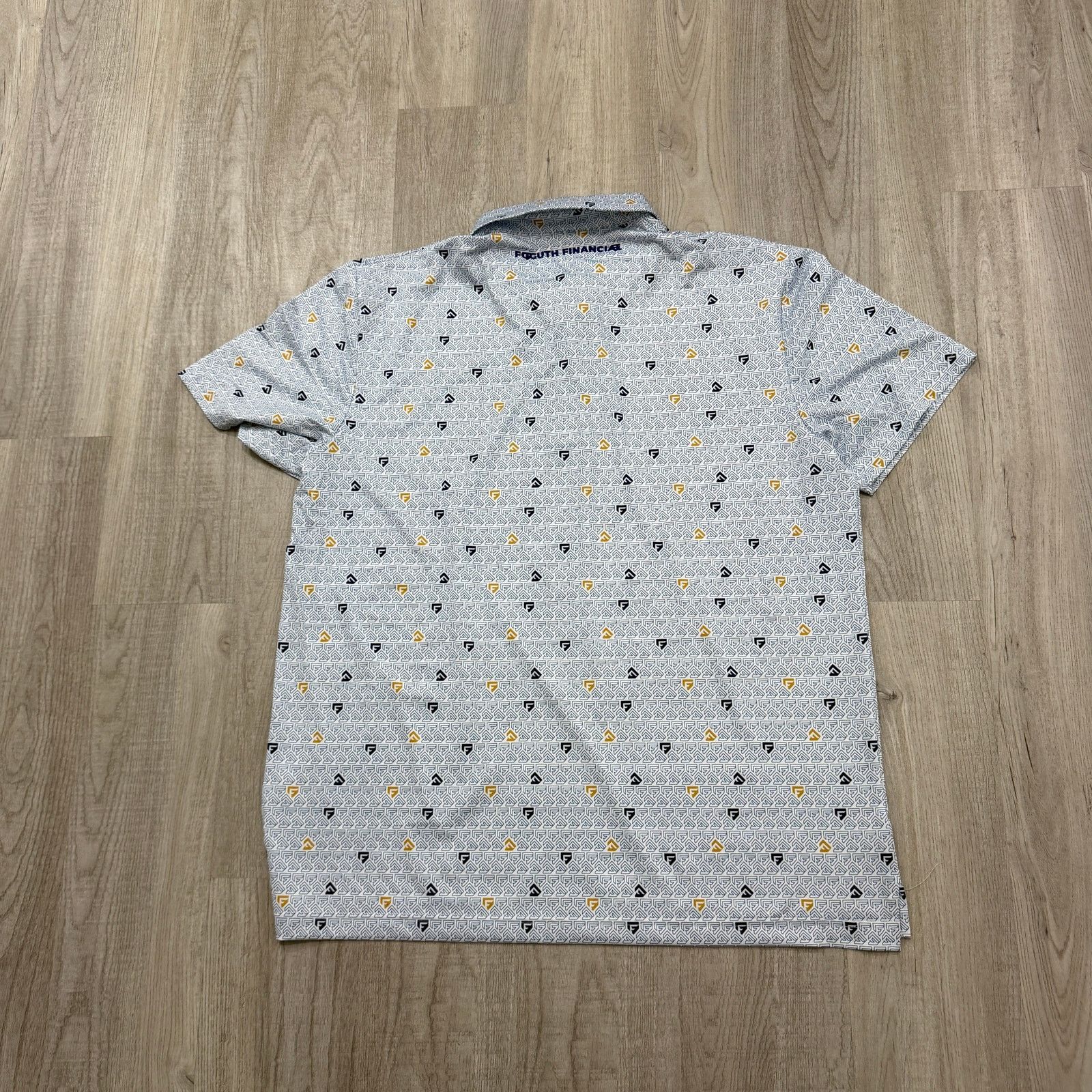 Vintage Fore Fathers Polo Shirt Men's Extra Large Geometric NEW Size US XL / EU 56 / 4 - 8 Thumbnail