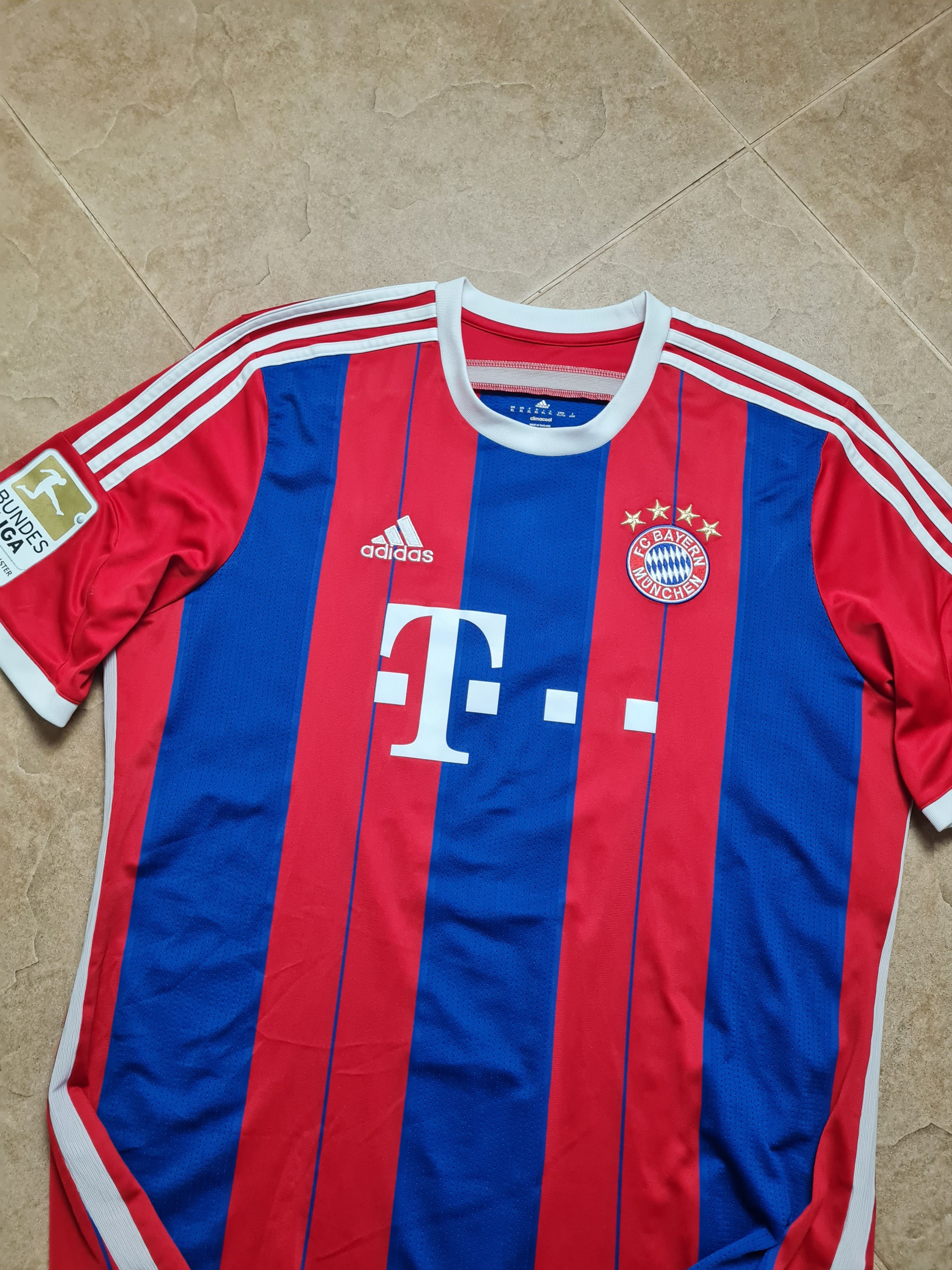 Adidas ADIDAS BAYERN MUNICH 14/15 Shirt 75 Nazif Hajdarovic F48499 Size US XL / EU 56 / 4 - 19 Thumbnail