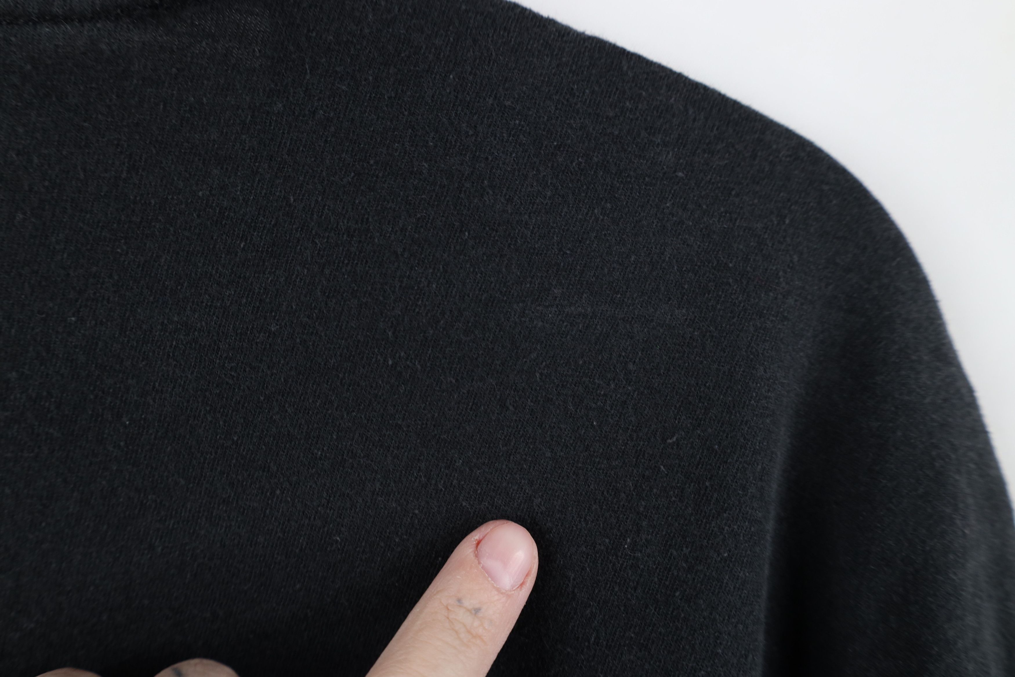 Vintage Vintage Y2K Streetwear Blank Cotton Pocket T-Shirt Black Size US XL / EU 56 / 4 - 8 Thumbnail