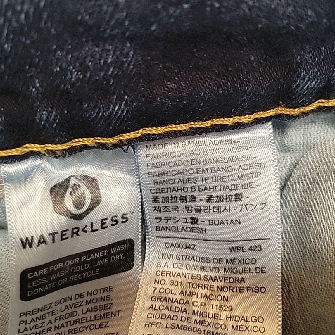 Denime Levis 511 Jeans Mens 32x30 Blue Denim Straight Leg Comfort Pants Medium Wash Size US 32 / EU 48 - 4 Thumbnail