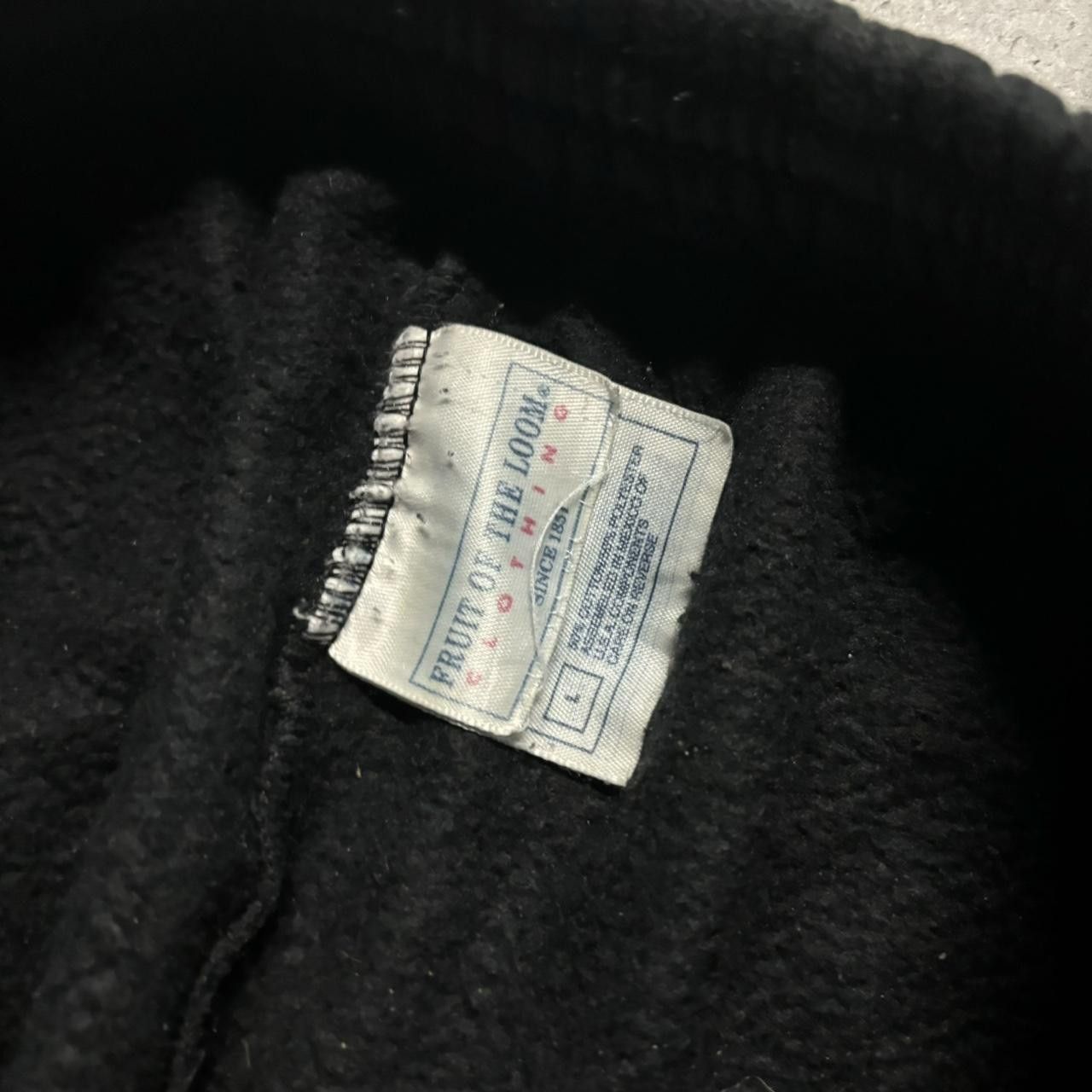 Japanese Brand × Vintage Crazy Vintage Y2K/2000s Black Essential Sweatpants! Size US 30 / EU 46 - 6 Thumbnail