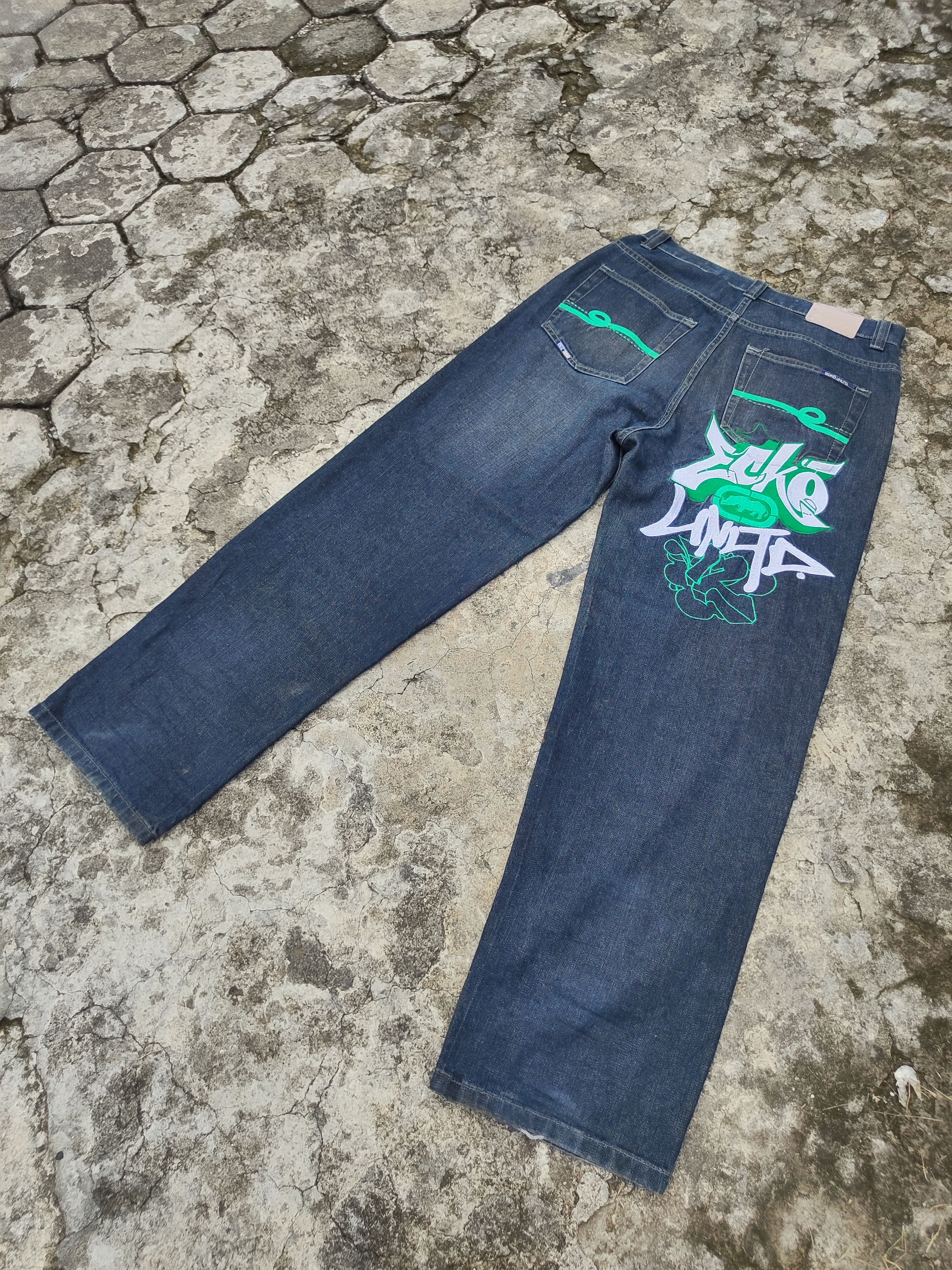Ecko Unltd. Ecko Graffiti Jeans Size US 32 / EU 48 - 3 Thumbnail